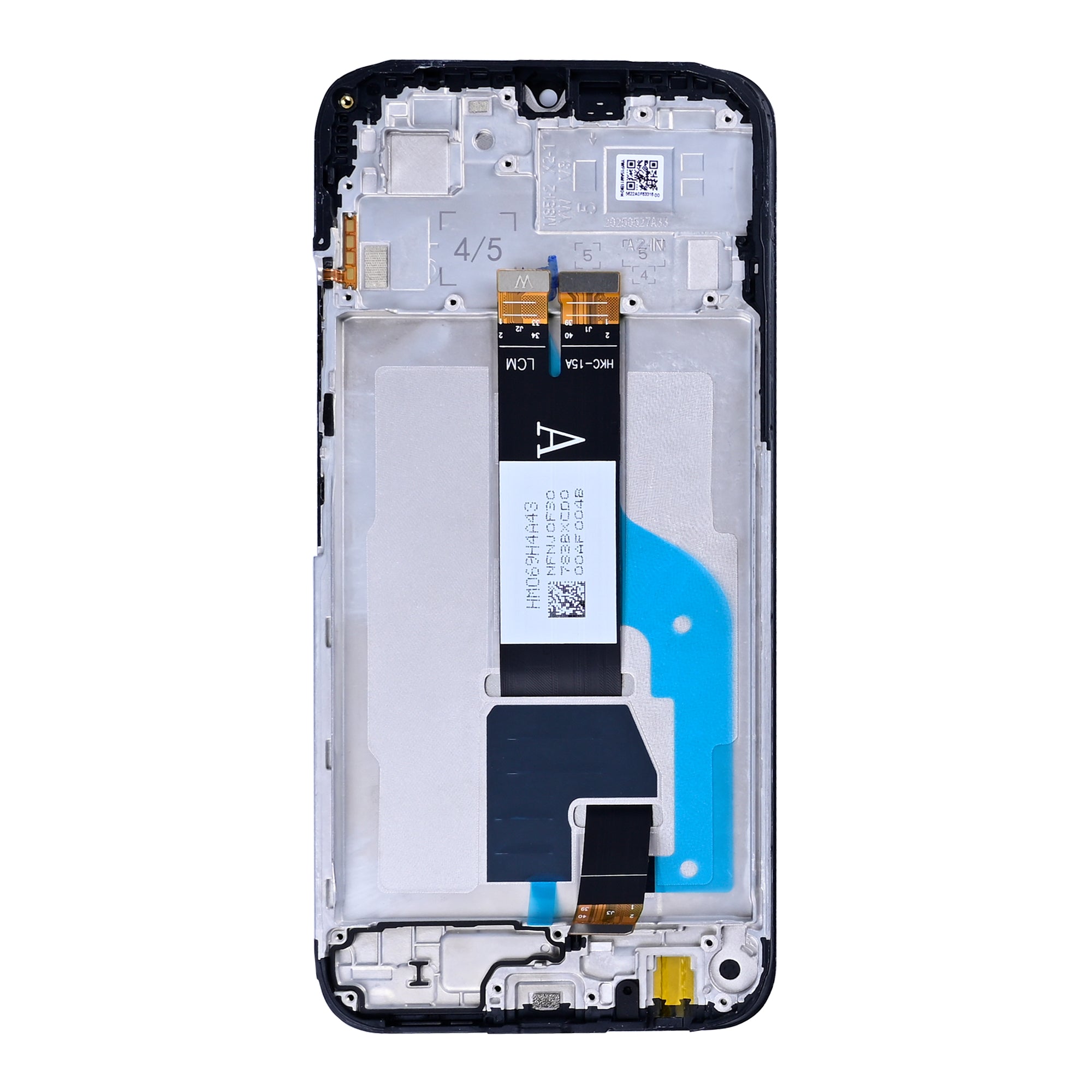 OEM Display für Xiaomi Redmi 15C 4G (Global) mit Rahmen Grau – Bild 3