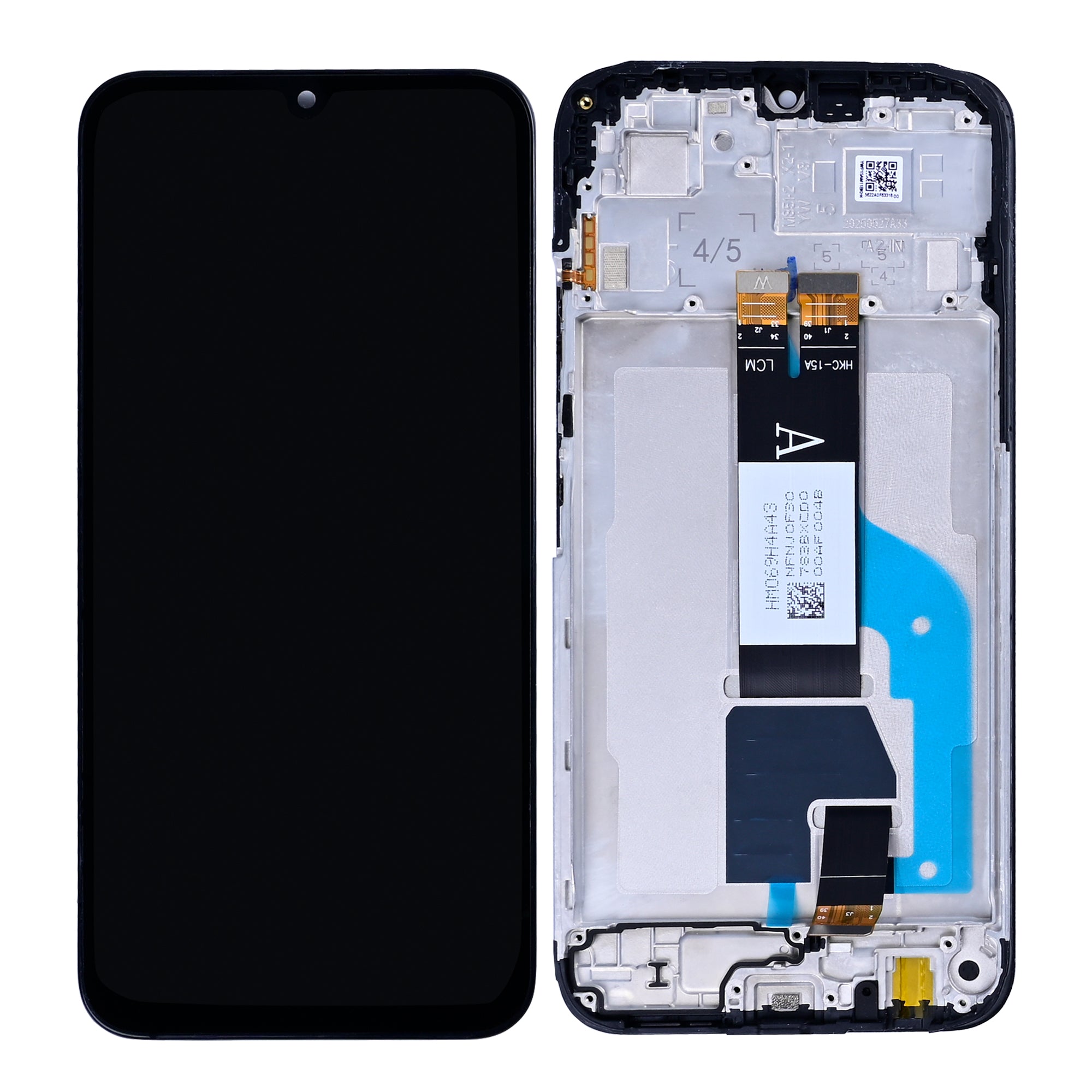 OEM Display für Xiaomi Redmi 15C 4G (Global) mit Rahmen Grau – Bild 4