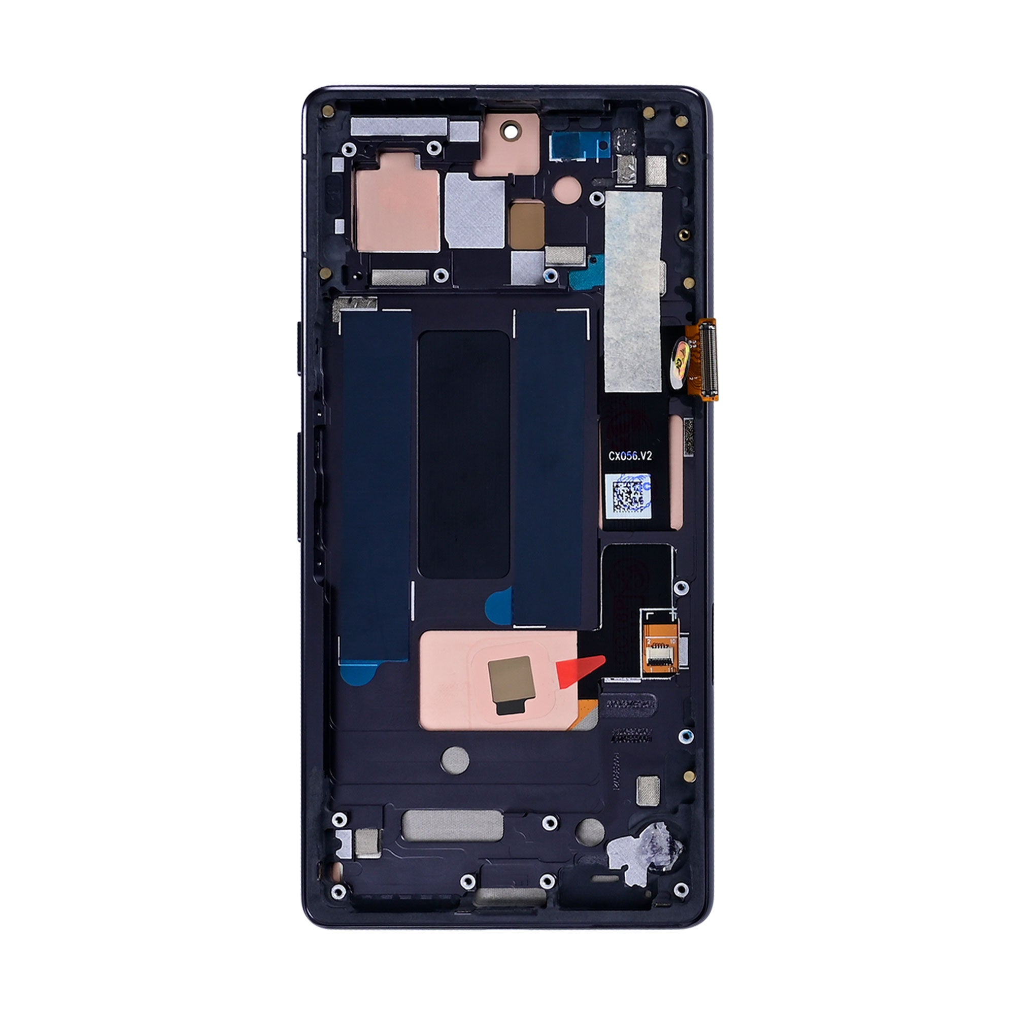 Soft-OLED Display für Google Pixel 7a mit Rahmen Schwarz – Bild 3