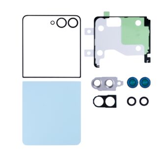 Samsung Galaxy Z Flip7 F766B Akkudeckel Set mit Linse Mint OEM