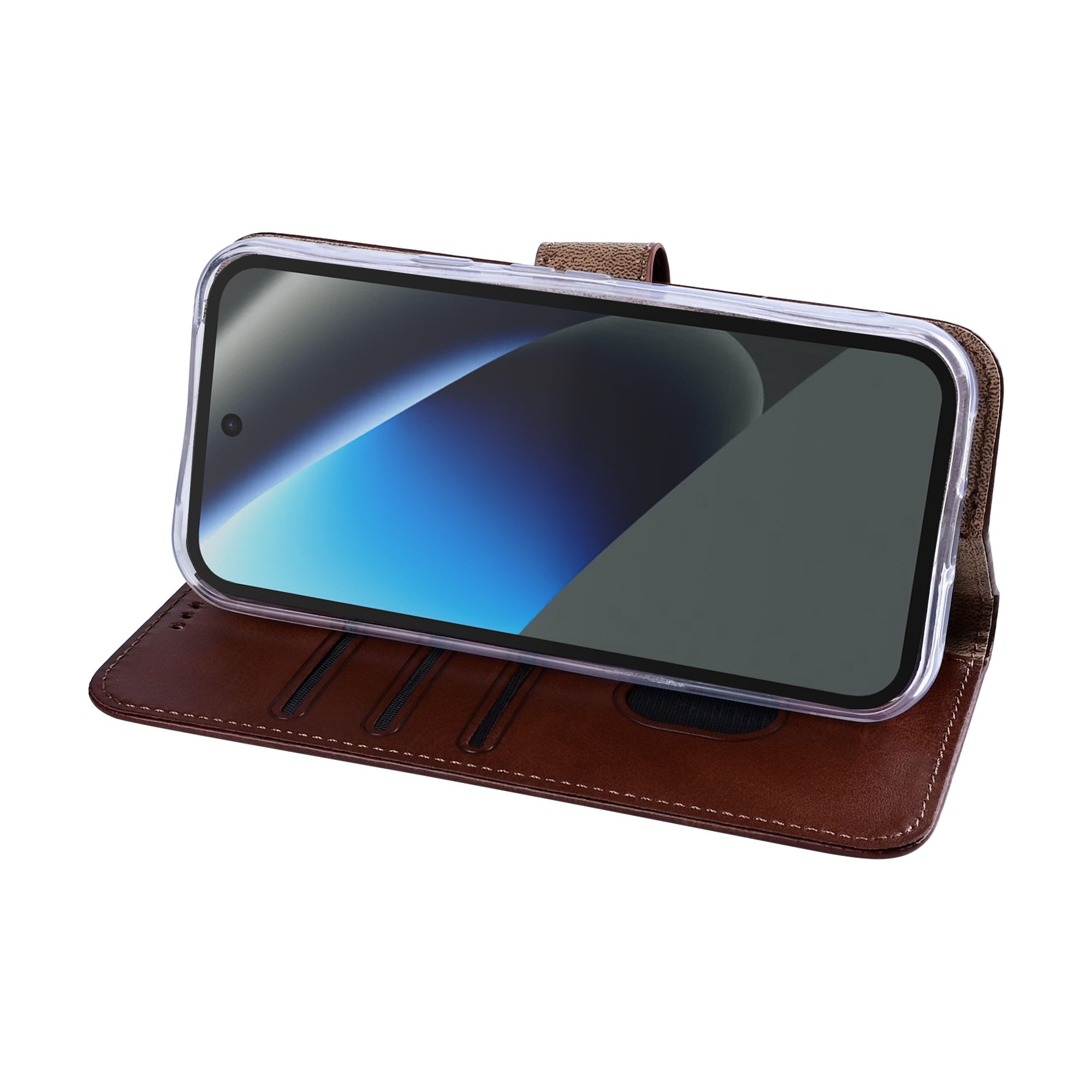 Rixus Buchhülle für Google Pixel 10a Brown – Bild 6