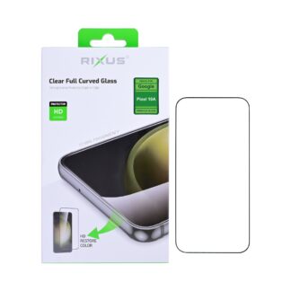 Rixus Clear HD Full Curved Edge Panzerglas für Google Pixel 10a