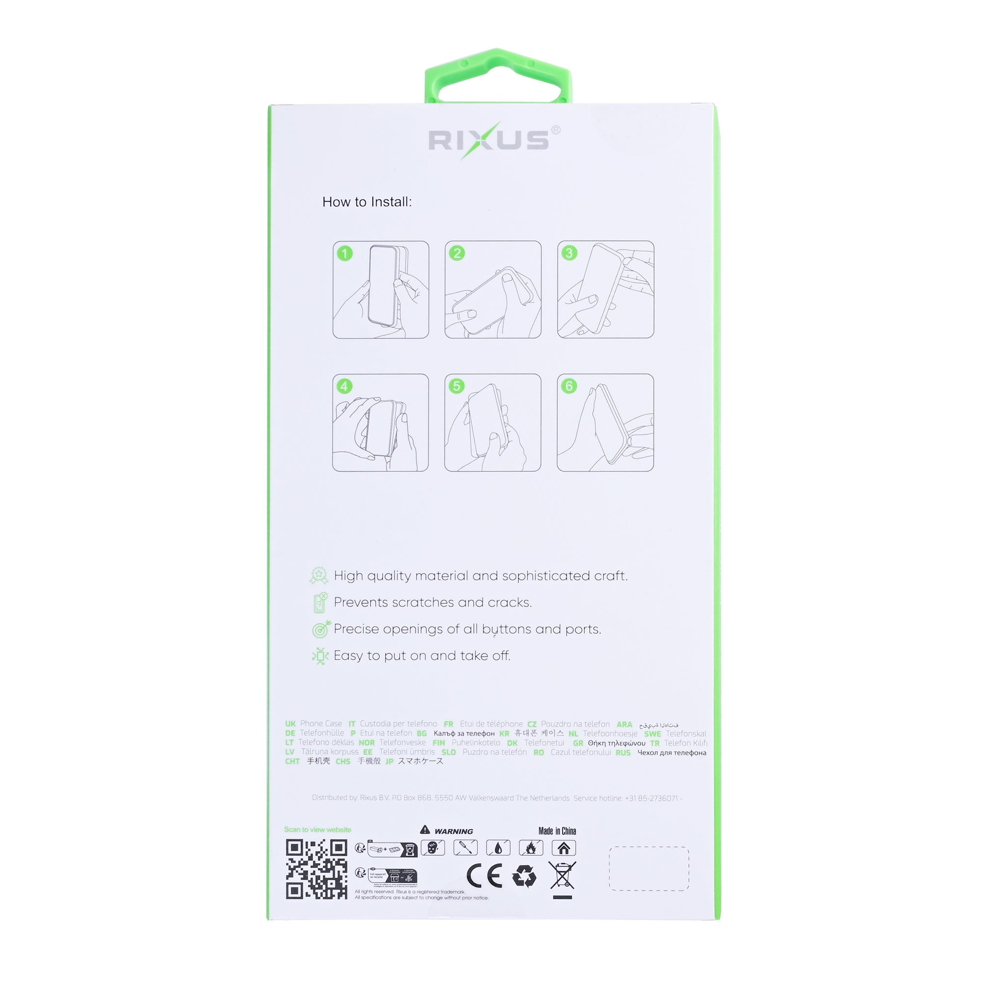 Rixus Anti-Burst Hülle für Samsung Galaxy S26 Plus Transparent – Bild 4