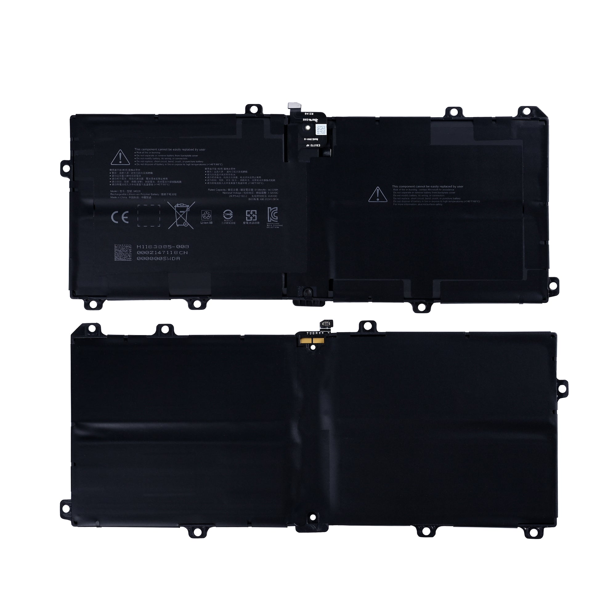 Microsoft Surface Pro 9, Pro 9 5G Akku DYNM04 OEM – Bild 3