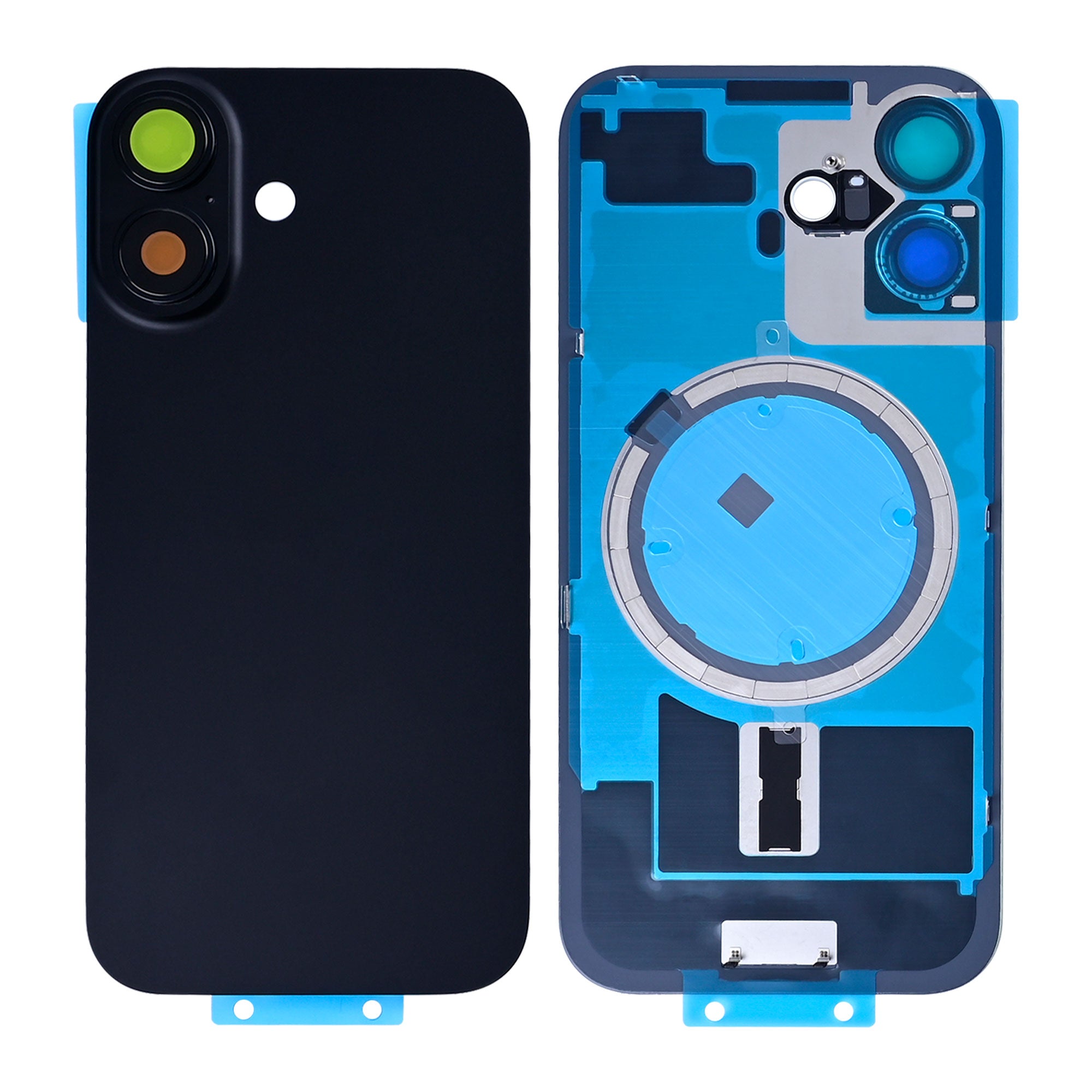 Für Apple iPhone 17 kompatibel Rückglas ohne NFC mit großem Kamerarahmen, Farbe wählbar – Bild 12