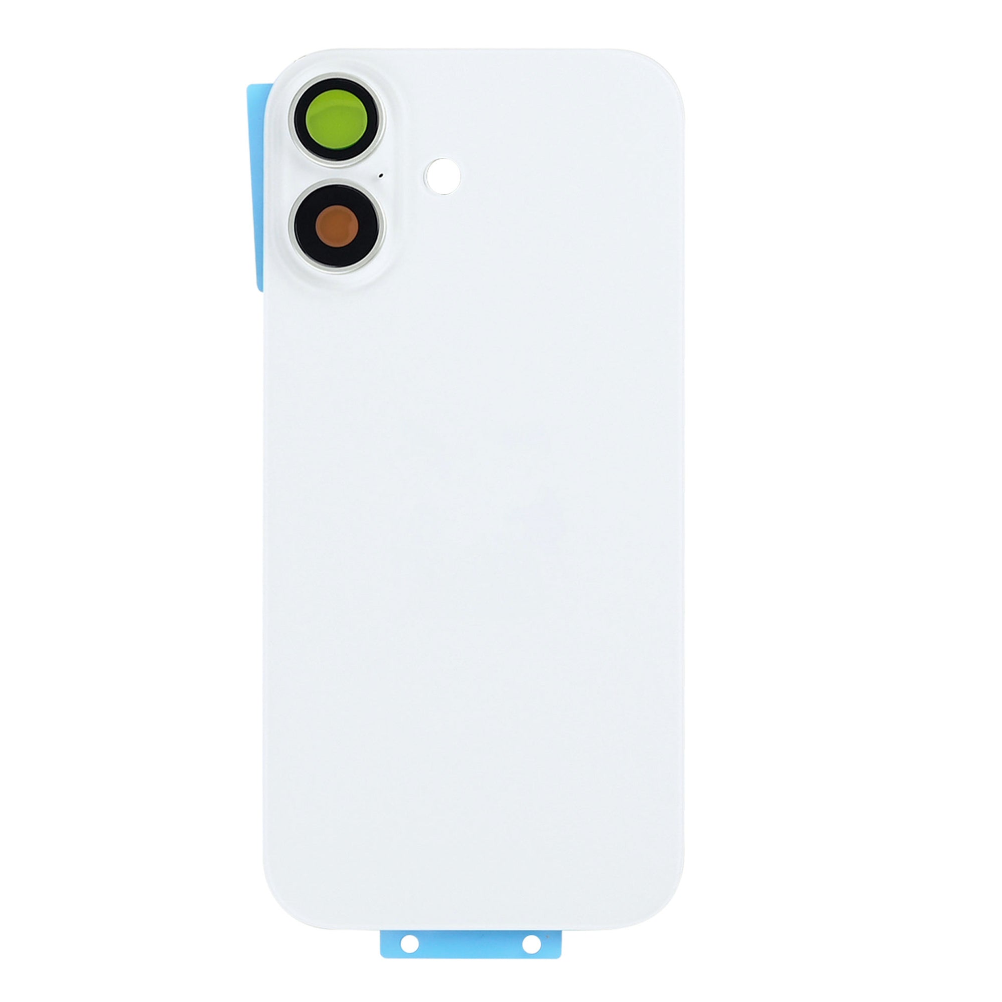 Für Apple iPhone 17 kompatibel Rückglas ohne NFC mit großem Kamerarahmen, Farbe wählbar – Bild 3