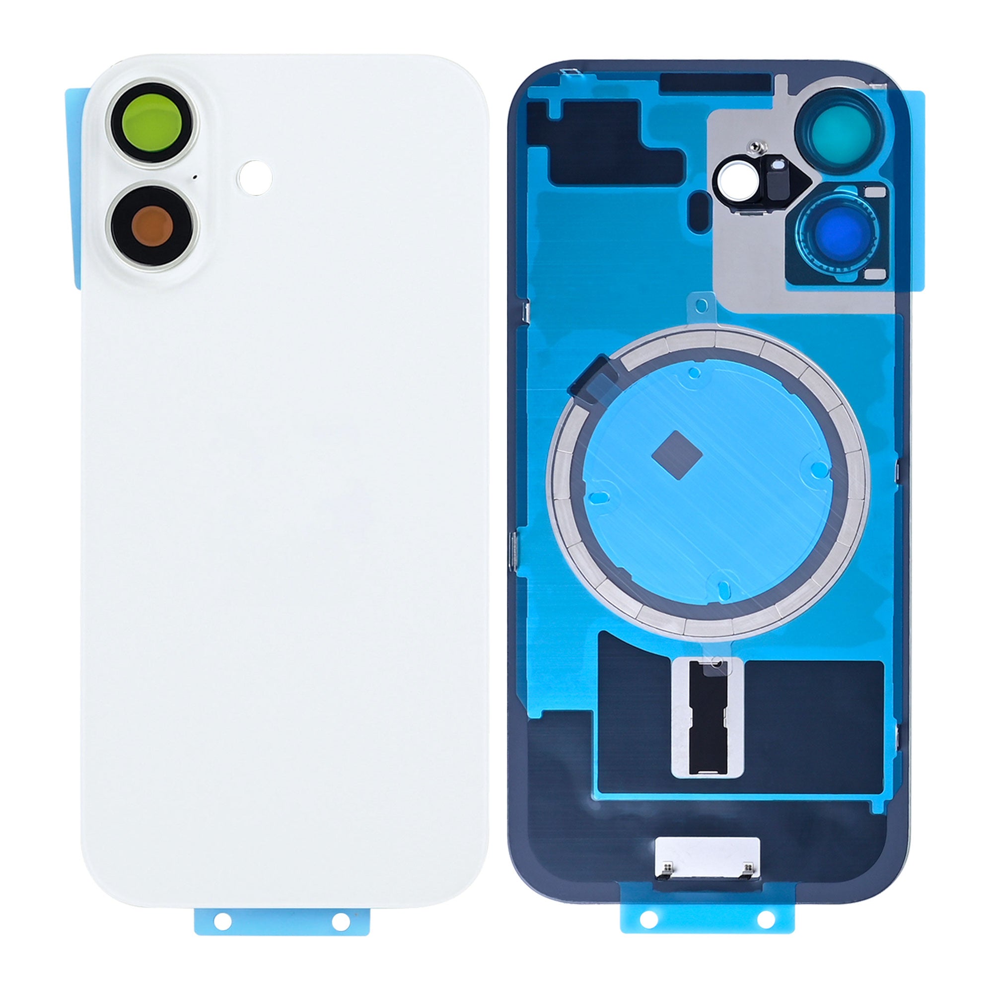 Für Apple iPhone 17 kompatibel Rückglas ohne NFC mit großem Kamerarahmen, Farbe wählbar – Bild 10