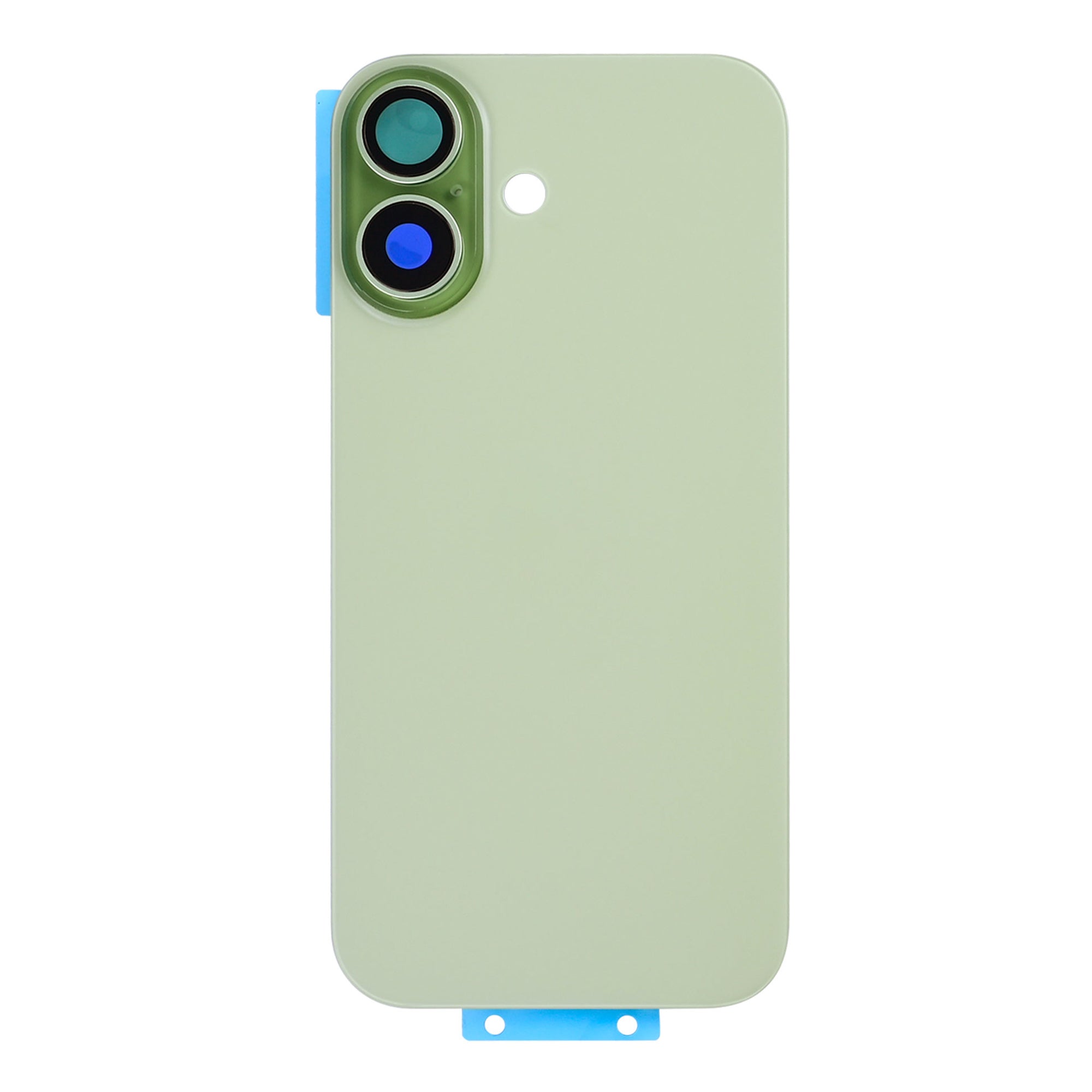 Für Apple iPhone 17 kompatibel Rückglas ohne NFC mit großem Kamerarahmen, Farbe wählbar