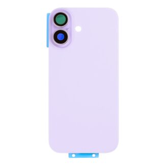 Für Apple iPhone 17 Rückglas ohne NFC, Enlarged Kamera Rahmen Lavender kompatibel