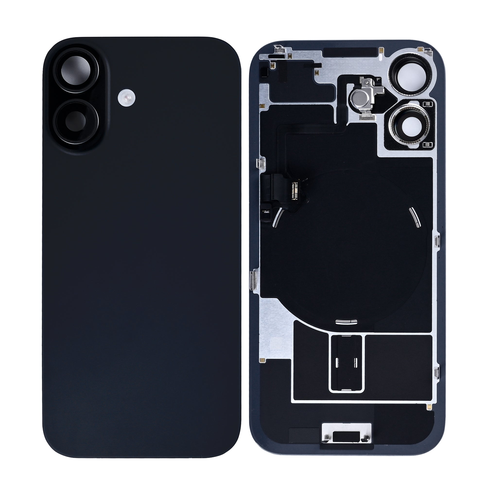 Für Apple iPhone 17 Original ausgebaut Rückglas mit NFC und großem Kamerarahmen, Farbe wählbar – Bild 9
