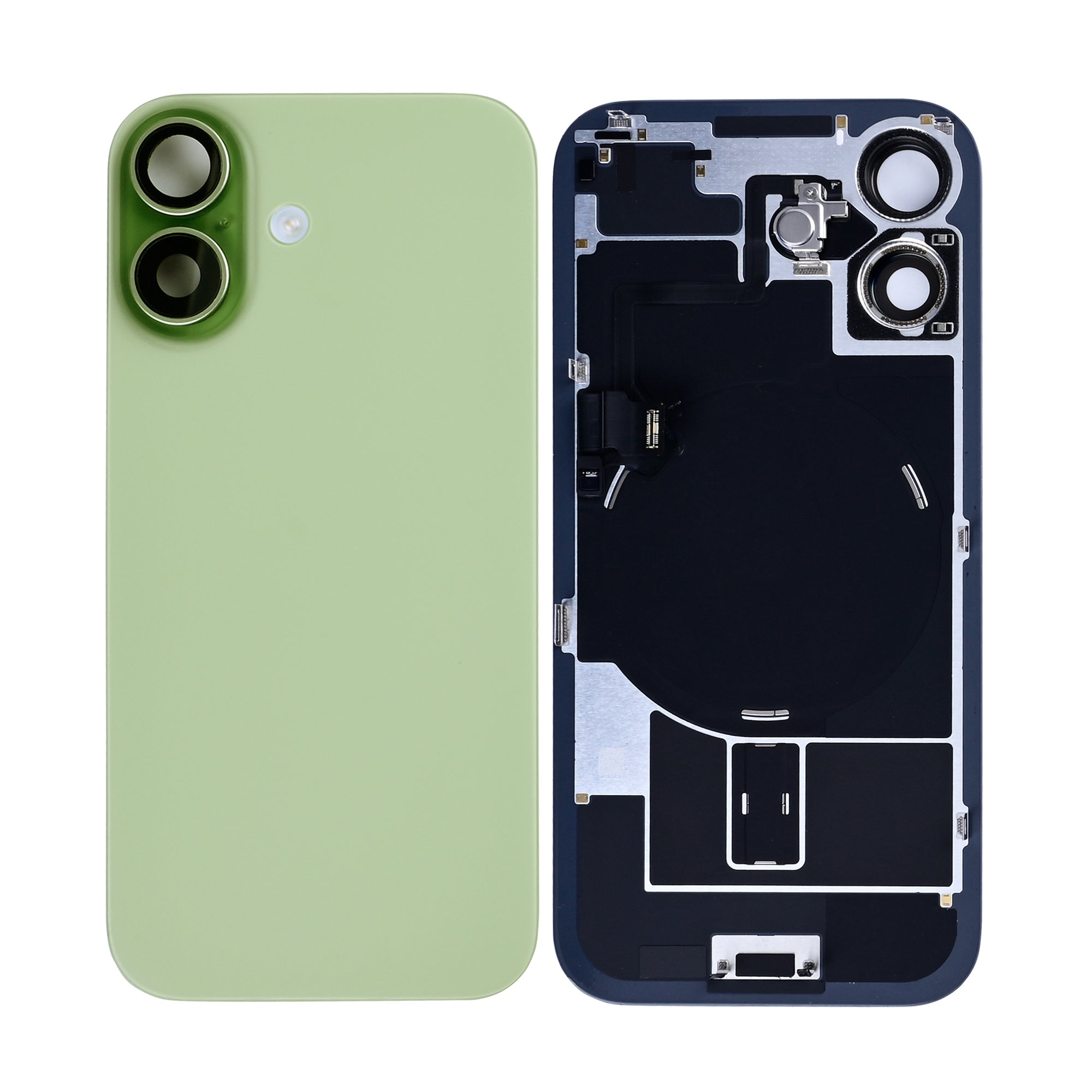 Für Apple iPhone 17 Original ausgebaut Rückglas mit NFC und großem Kamerarahmen, Farbe wählbar – Bild 7