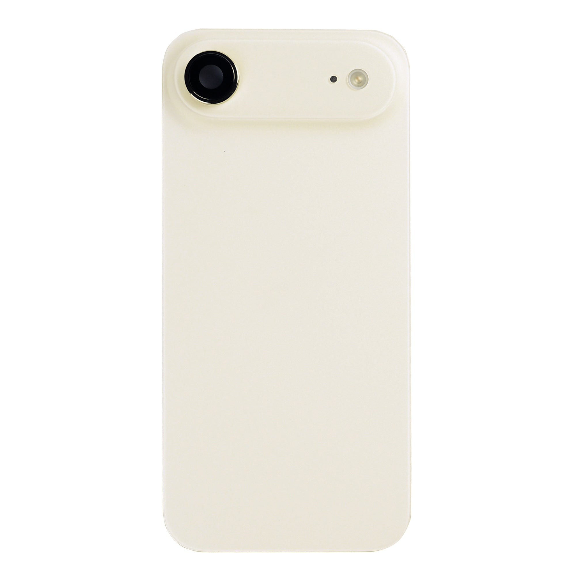 Für Apple iPhone 17 Air Rückglas mit NFC, Enlarged Kamera Rahmen Light Gold Original ausgebaut