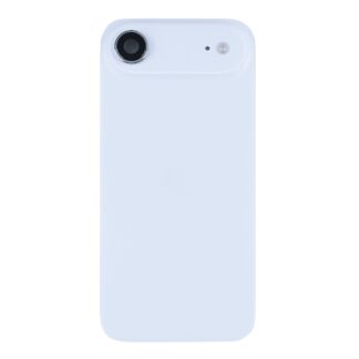Backglass mit NFC und vergrößertem Kamerarahmen für Apple iPhone 17 Air A3260 Himmelblau ausgebaut