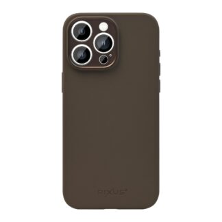 Rixus ProShield Hülle für iPhone 15 16 17 Modell & Farbe - Modell: iPhone 16 Pro Max - Farbe: Dark Brown (Braun)