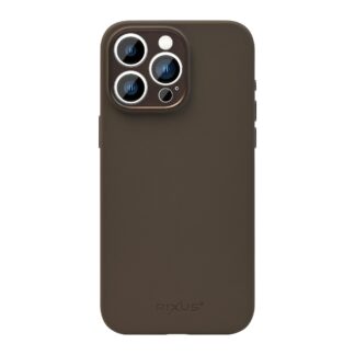Rixus ProShield Hülle für iPhone 15 16 17 Modell & Farbe - Modell: iPhone 15 Pro - Farbe: Dark Brown (Braun)