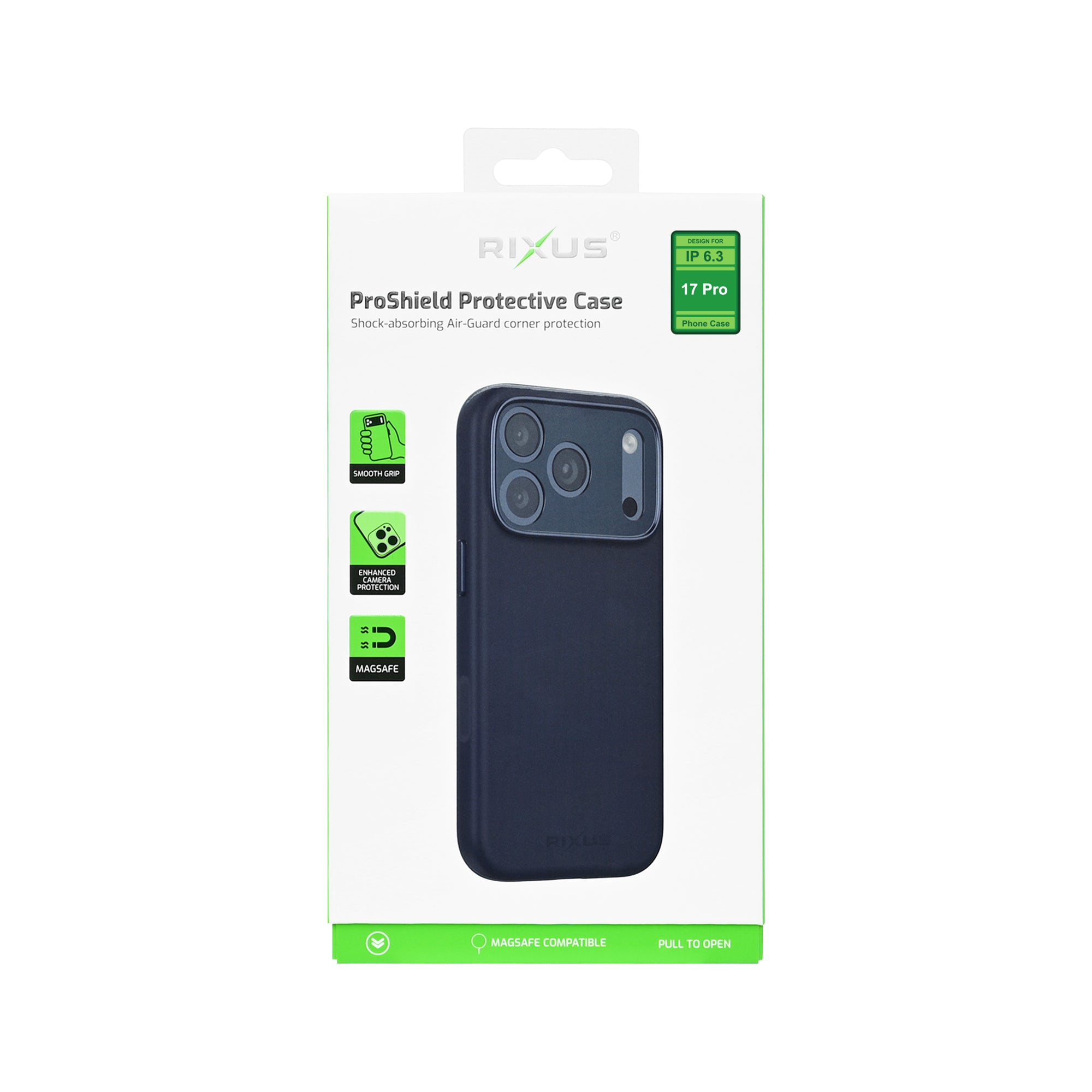 Rixus ProShield Hülle für Apple iPhone 17 Pro Dark Blue – Bild 4