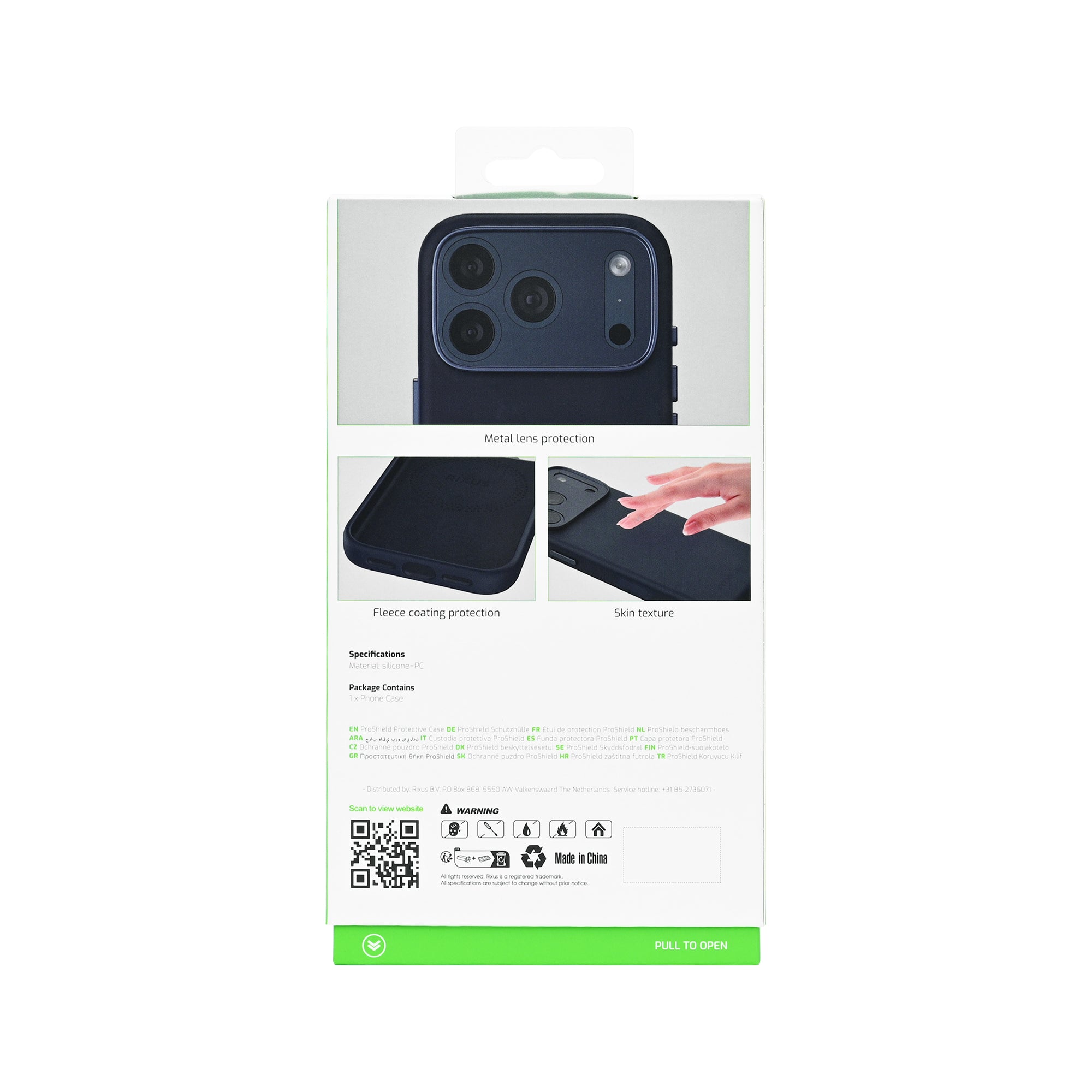 Rixus ProShield Hülle für Apple iPhone 17 Pro Dark Blue – Bild 5