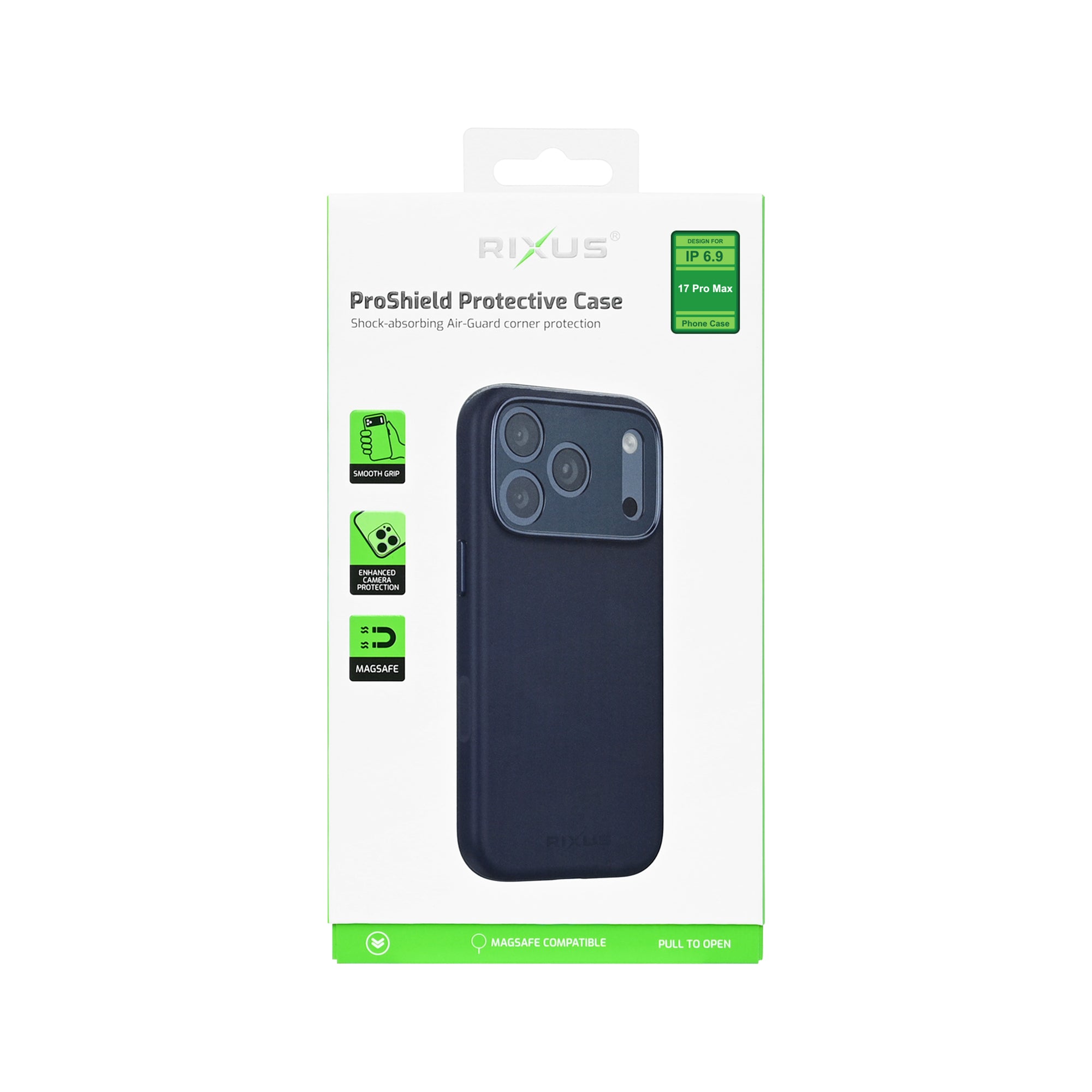Rixus ProShield Hülle für Apple iPhone 17 Pro Max Dark Blue – Bild 4