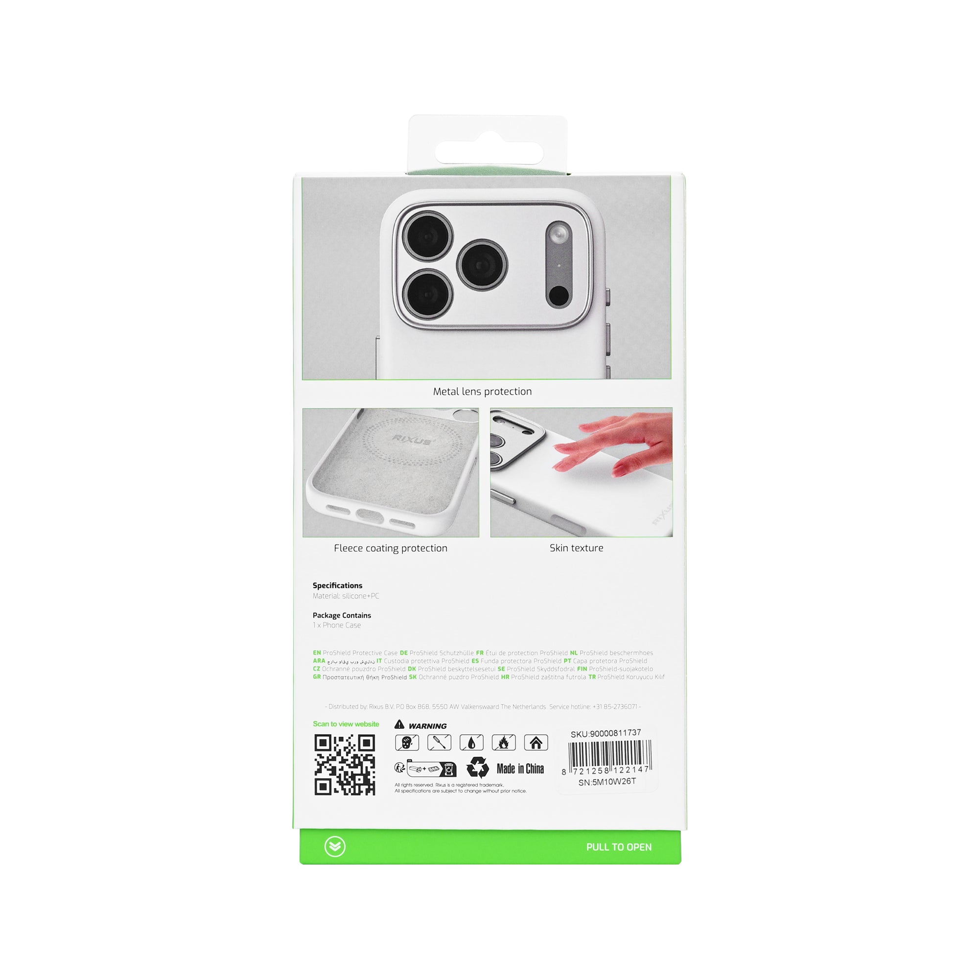 Rixus ProShield Hülle für Apple iPhone 17 Pro White – Bild 5