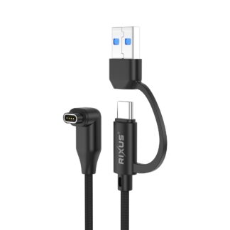 Rixus RXGM02 Ladekabel für Garmin Smartwatch 1m Black