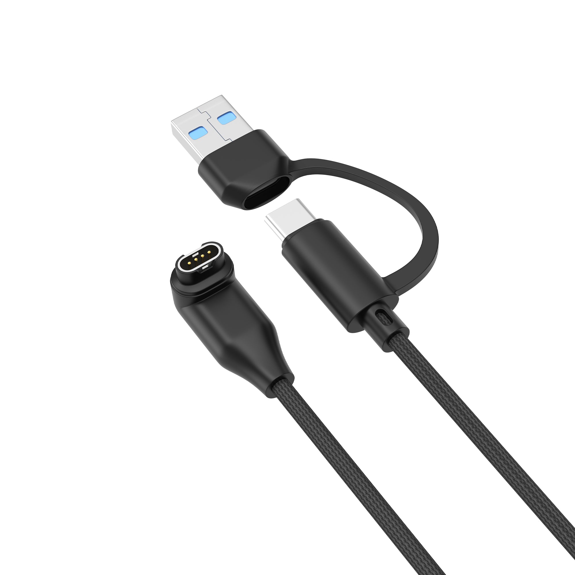 Rixus RXGM02 Ladekabel für Garmin Smartwatch 1m Black – Bild 3