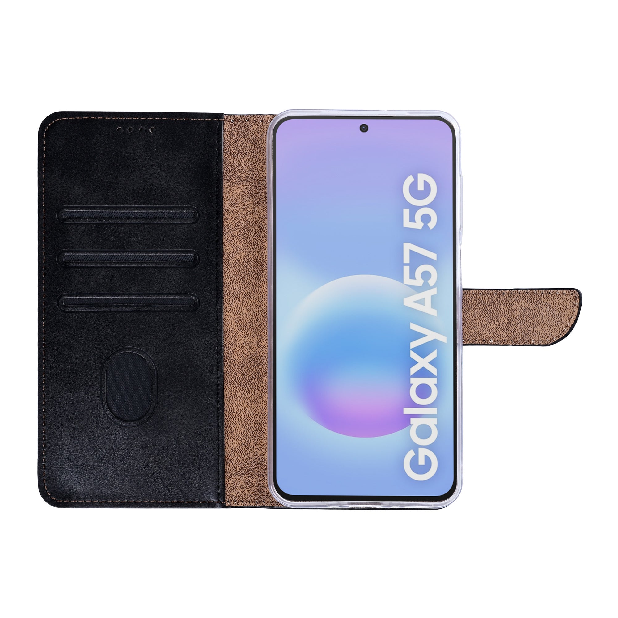 Rixus Buchhülle für Samsung Galaxy A57 Black – Bild 5