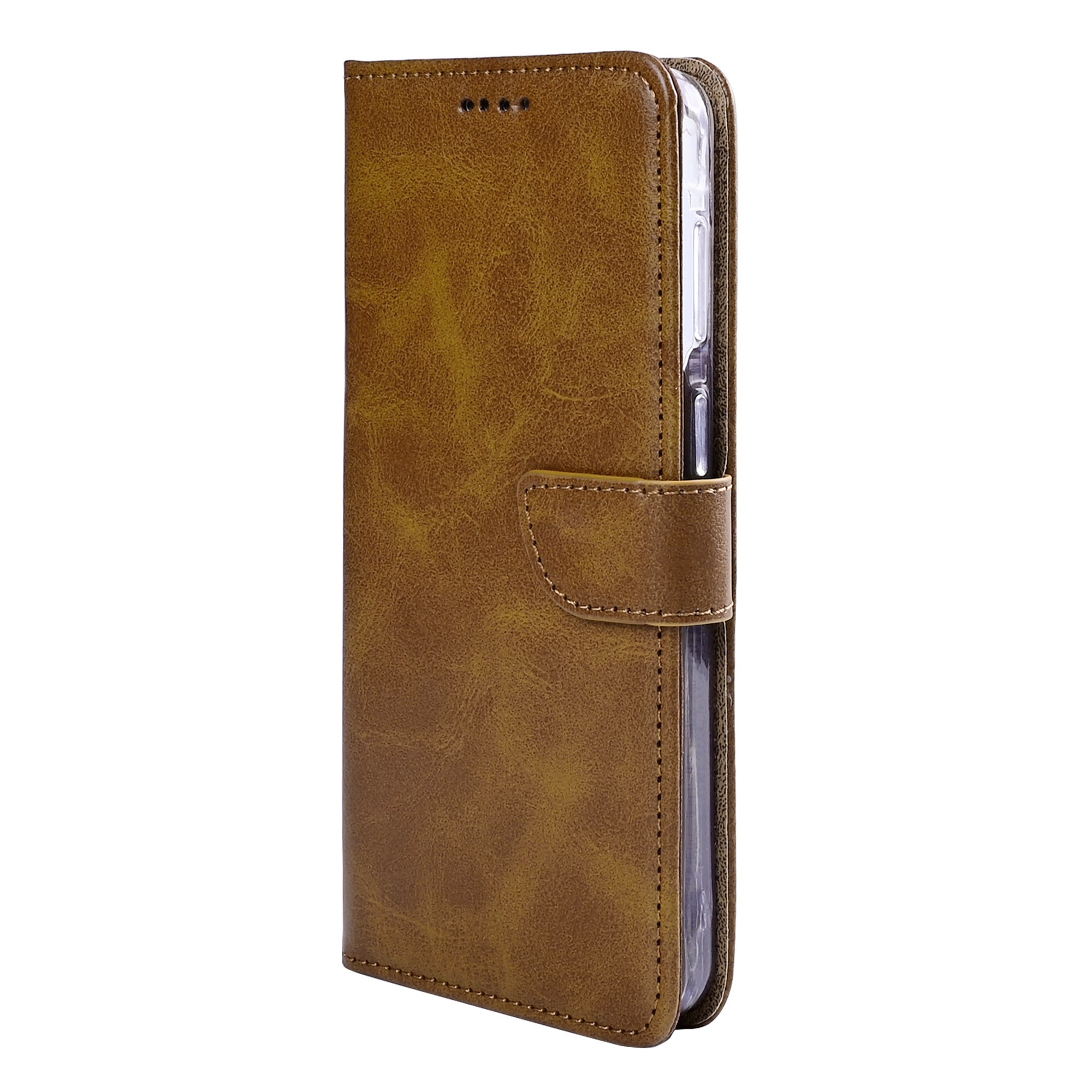 Rixus Buchhülle für Samsung Galaxy A57 Light Brown – Bild 4