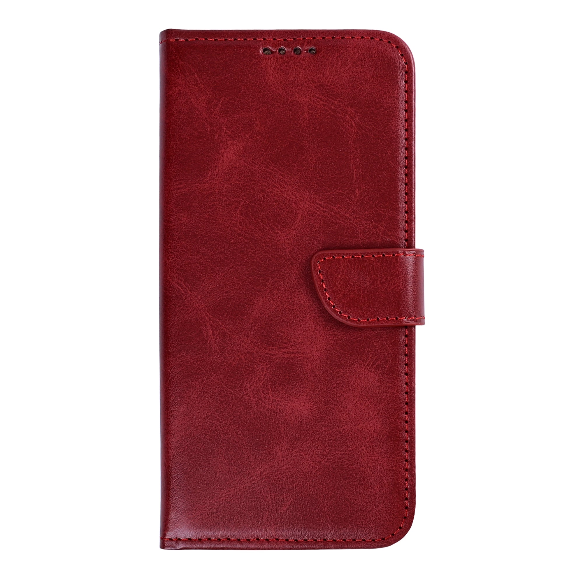 Rixus Buchhülle für Samsung Galaxy A57 Dark Red