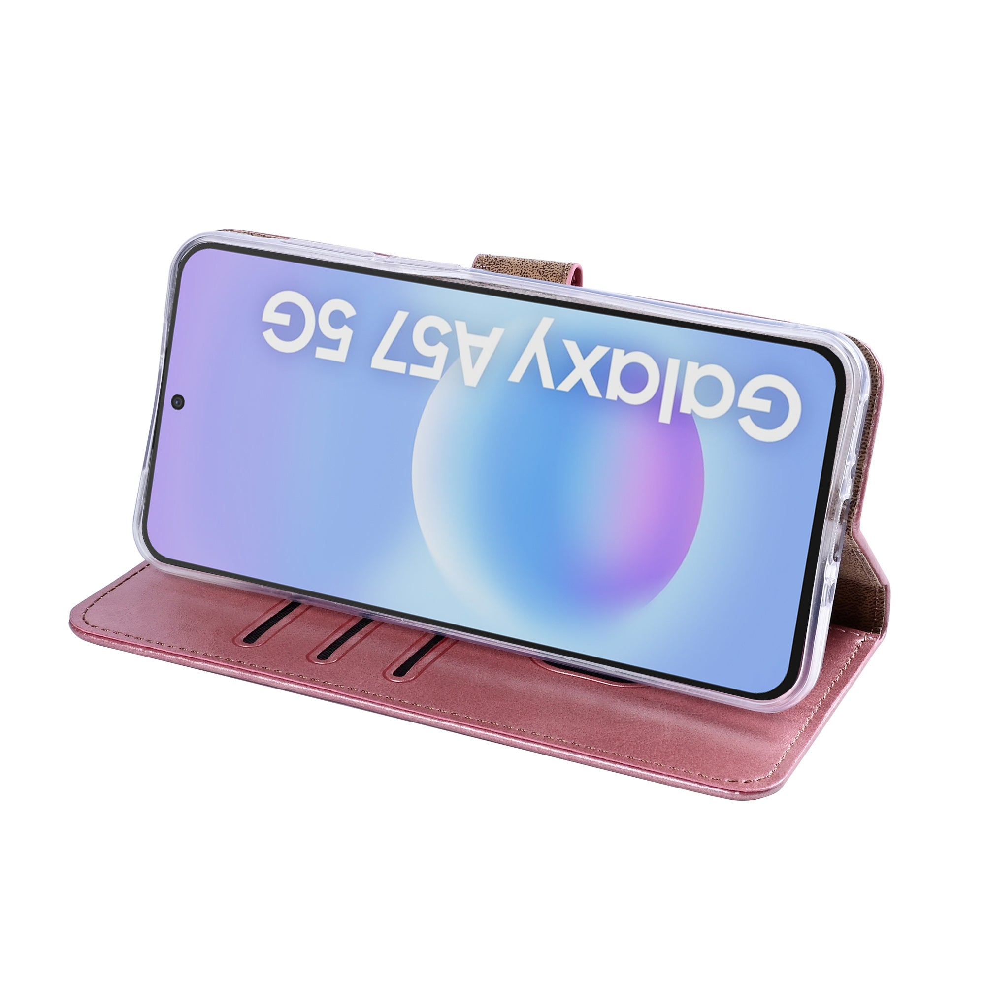 Rixus Buchhülle für Samsung Galaxy A57 Pink – Bild 6