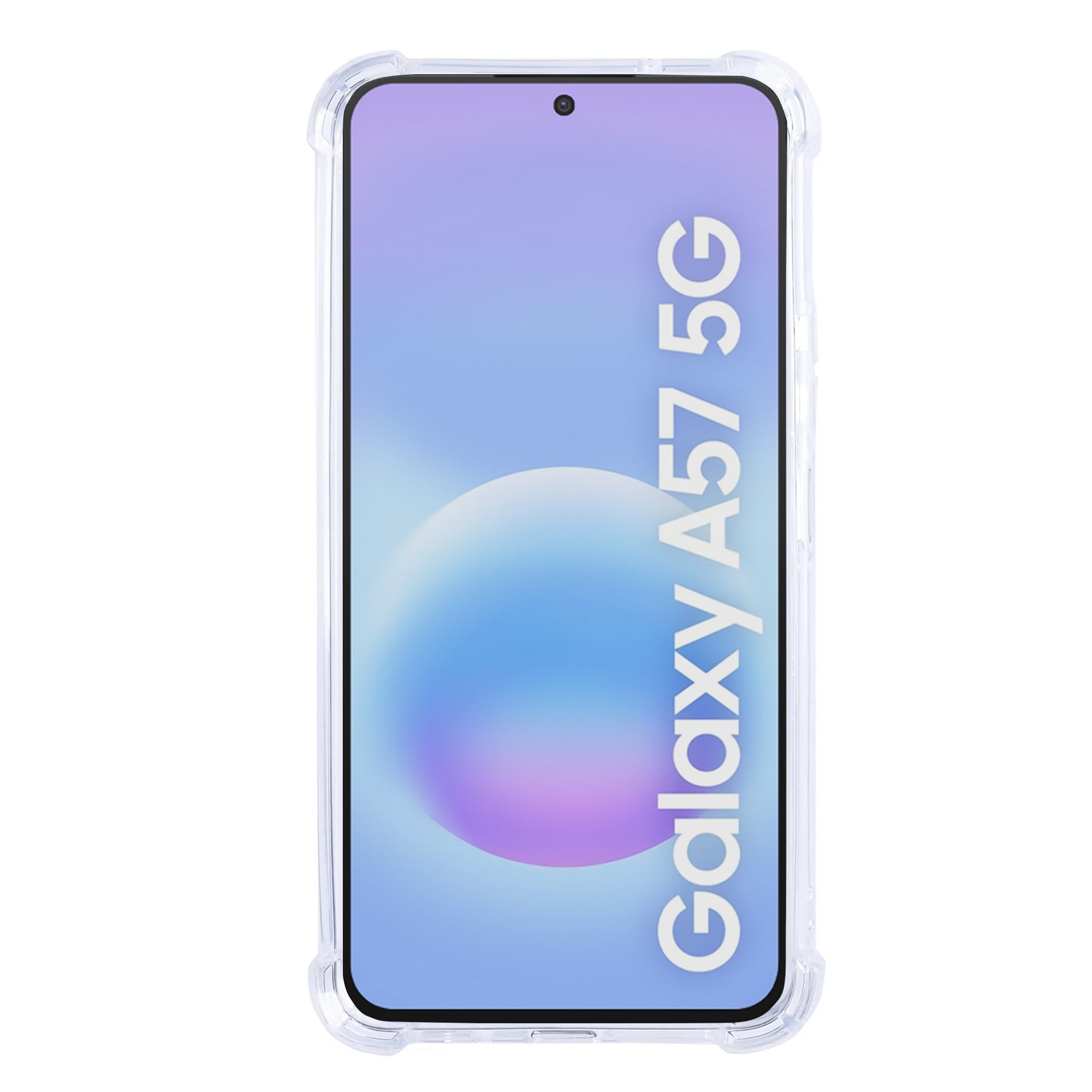 Rixus Anti-Burst Hülle mit MagSafe kompatibel für Samsung Galaxy A57 Transparent – Bild 2