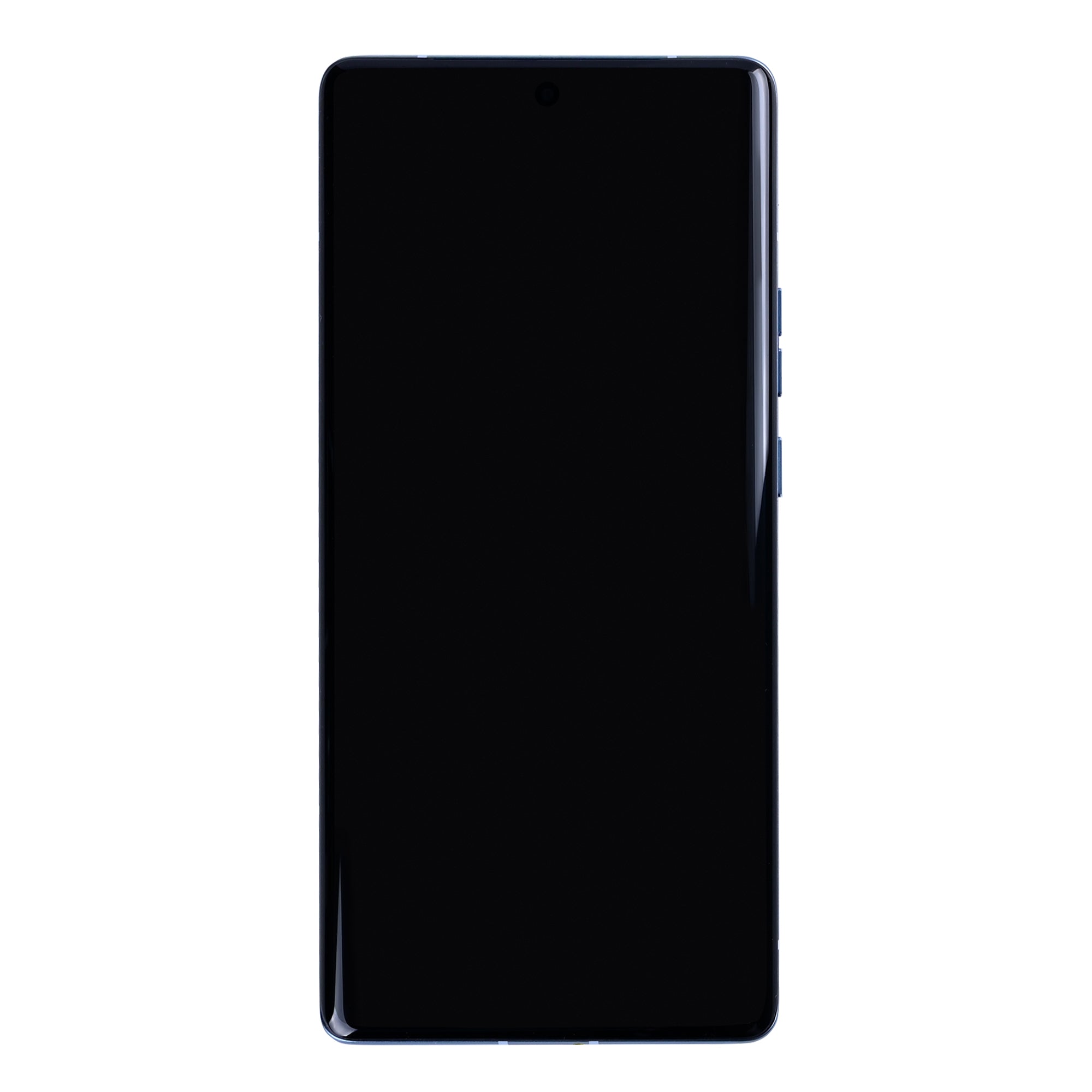 OEM Display für Motorola Edge 40 Pro, Moto X40 mit Rahmen Blau – Bild 2