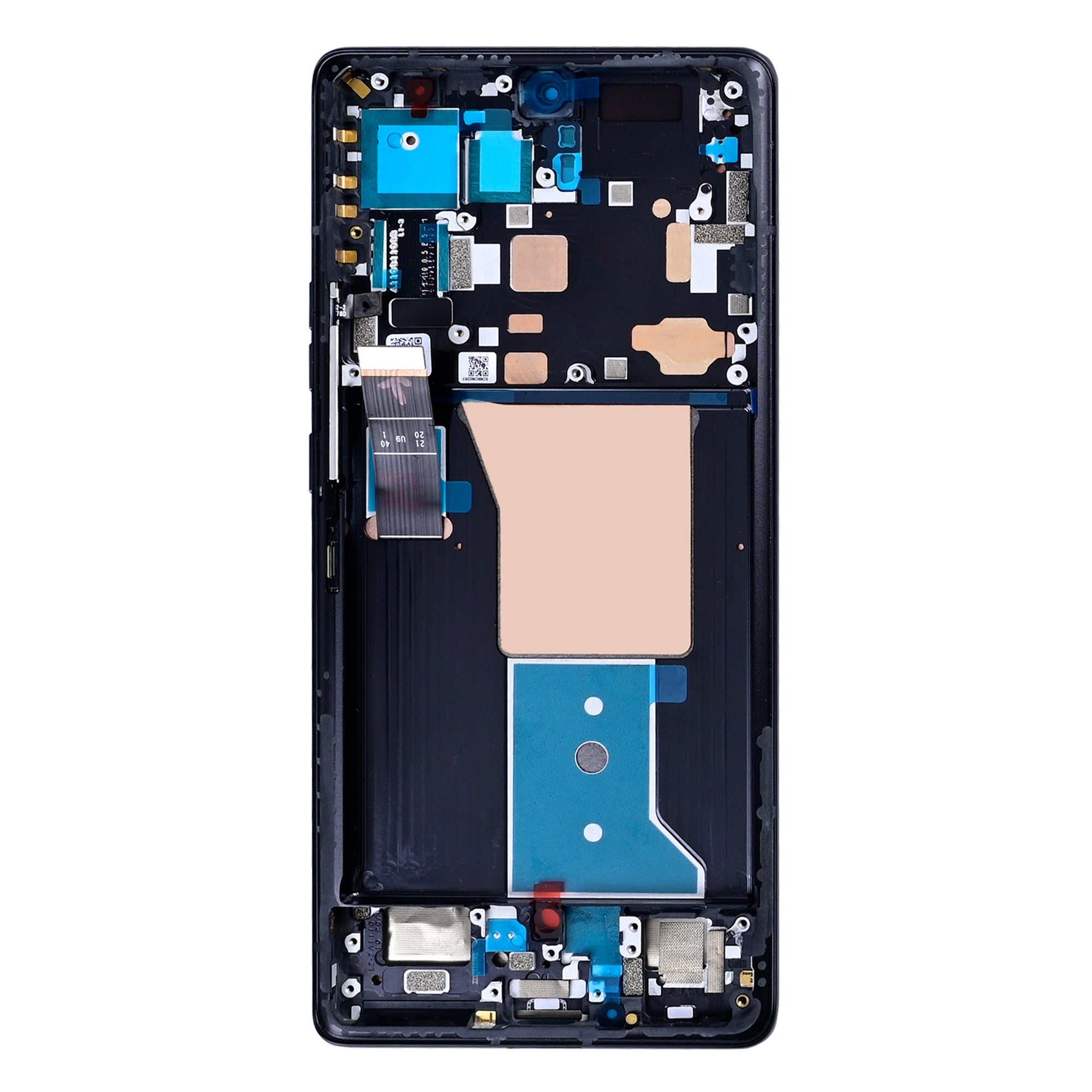 OEM Display für Motorola Edge 40 Pro, Moto X40 mit Rahmen Schwarz – Bild 3