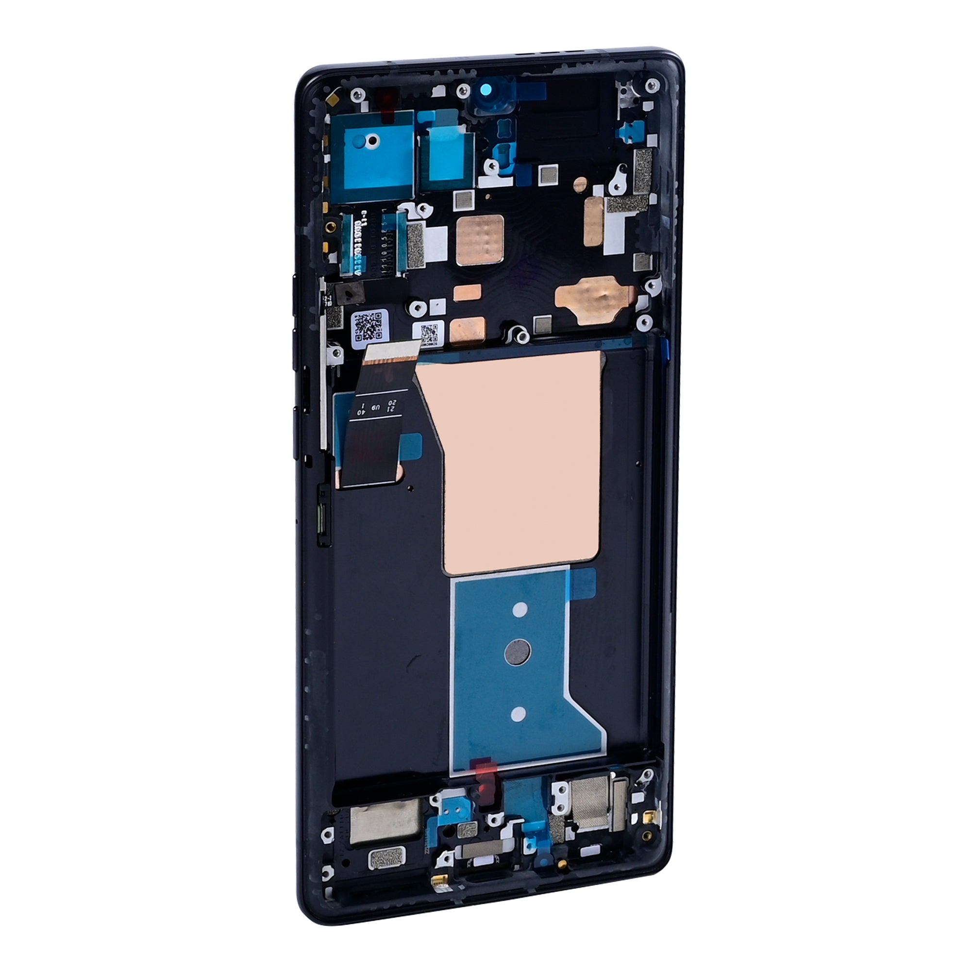OEM Display für Motorola Edge 40 Pro, Moto X40 mit Rahmen Schwarz – Bild 4