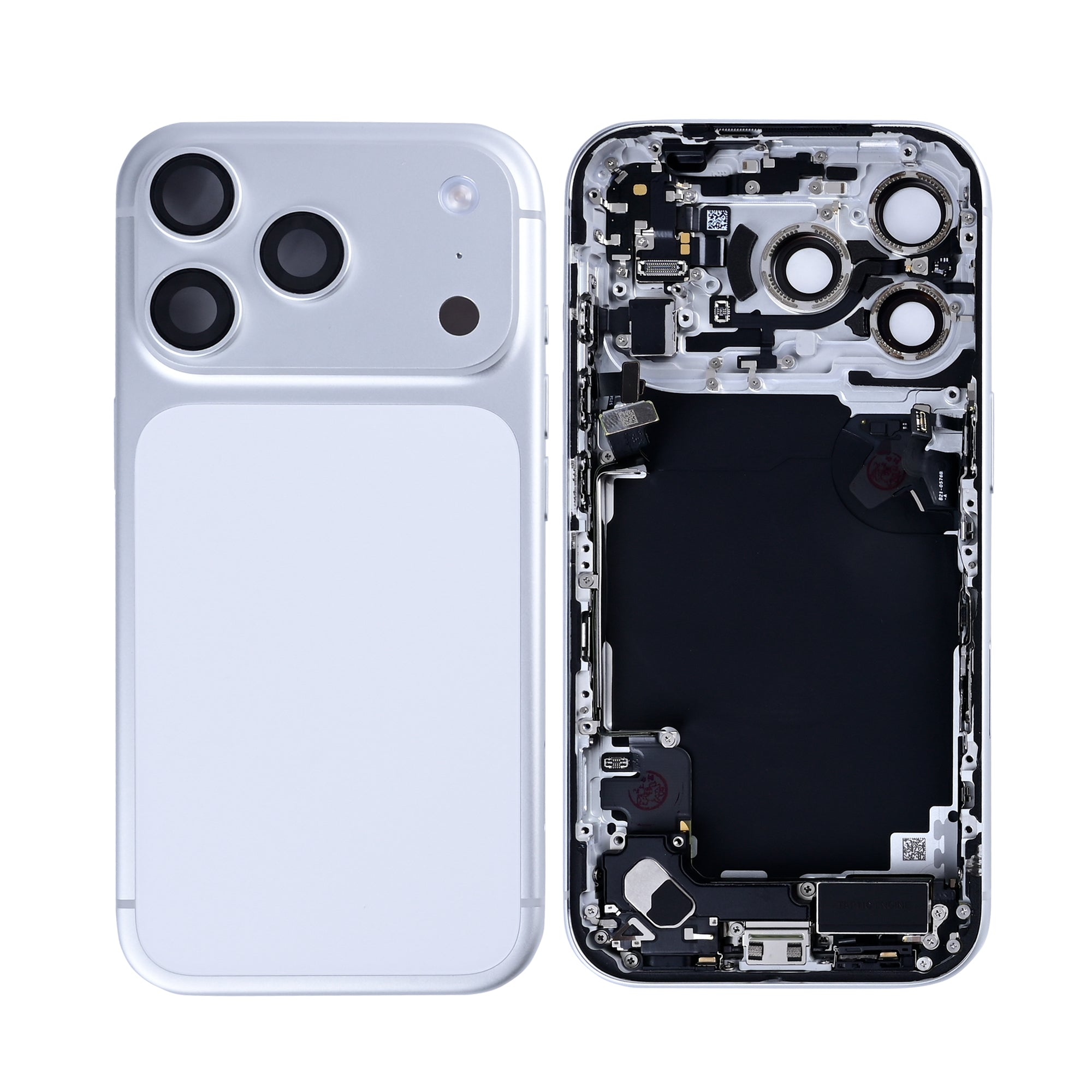 Für Apple iPhone 17 Pro Gehäuse mit Kleinteilen Silver Original ausgebaut – Bild 3