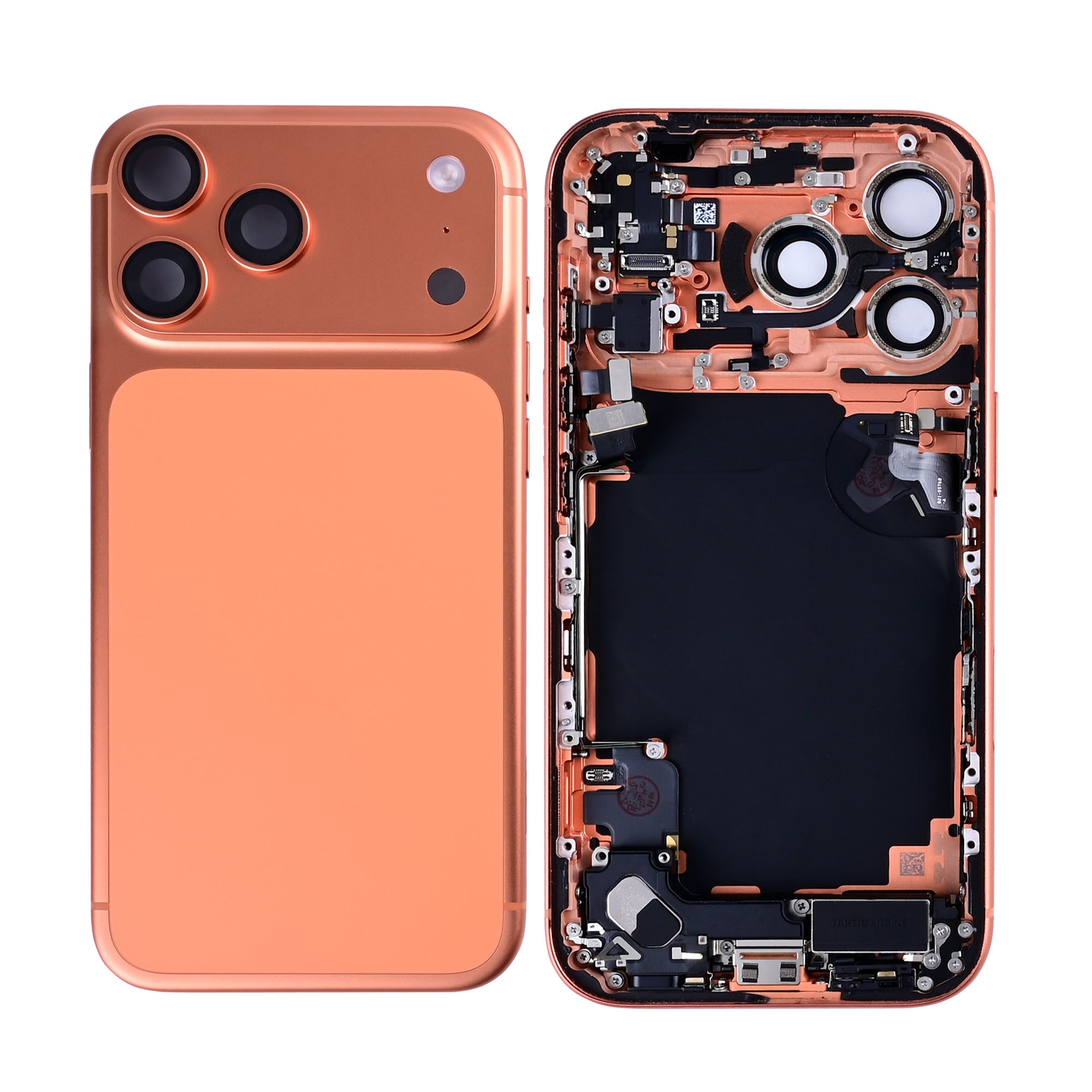 Für Apple iPhone 17 Pro Gehäuse mit Kleinteilen Cosmic Orange Original ausgebaut – Bild 3