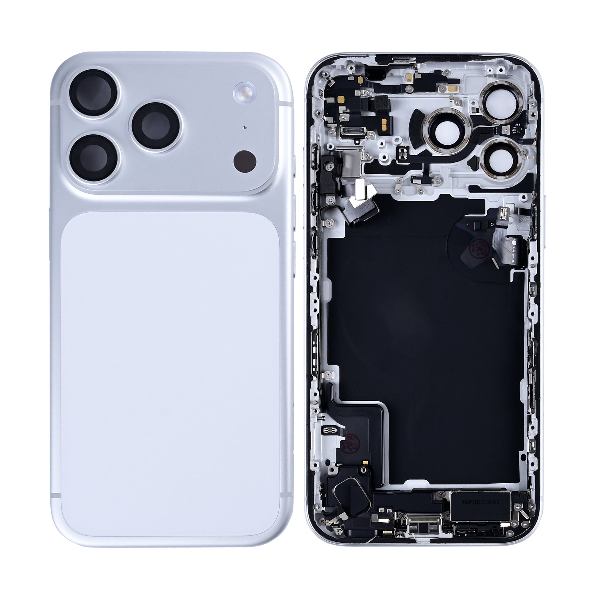 Für Apple iPhone 17 Pro Max Gehäuse mit Kleinteilen Silver Original ausgebaut – Bild 3