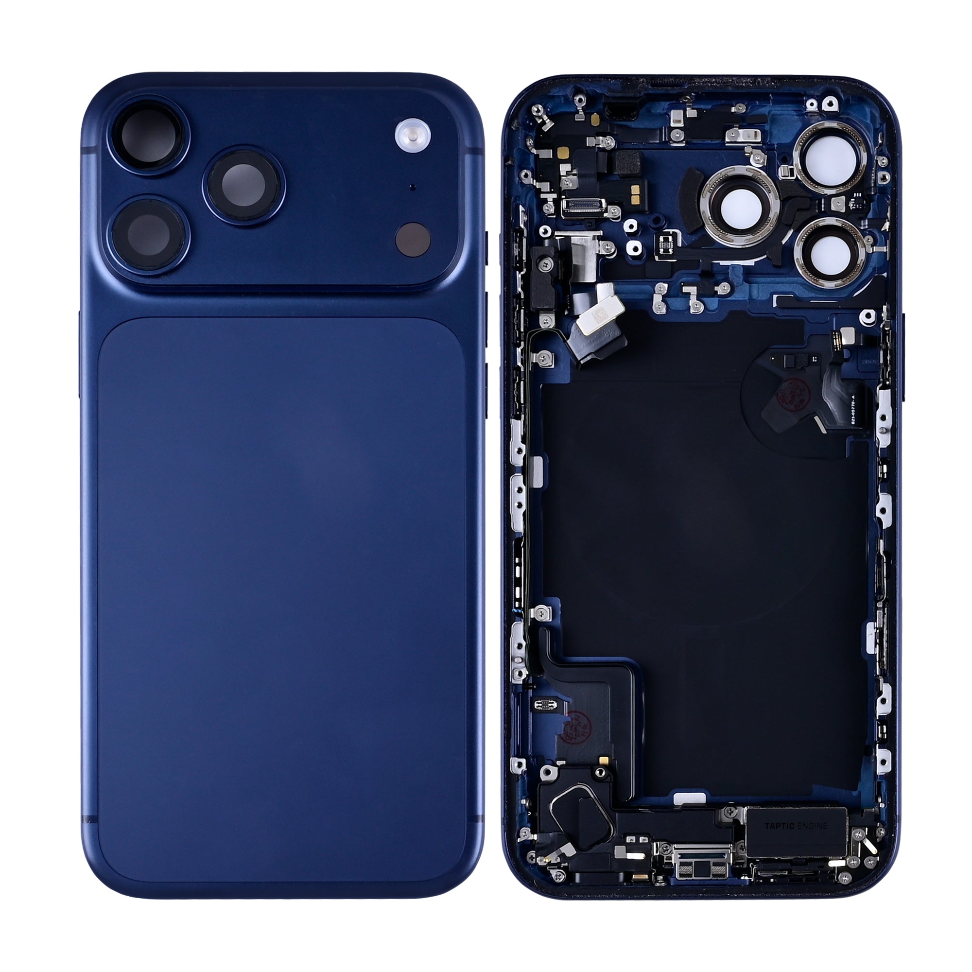 Für Apple iPhone 17 Pro Max Gehäuse mit Kleinteilen Deep Blue Original ausgebaut – Bild 3