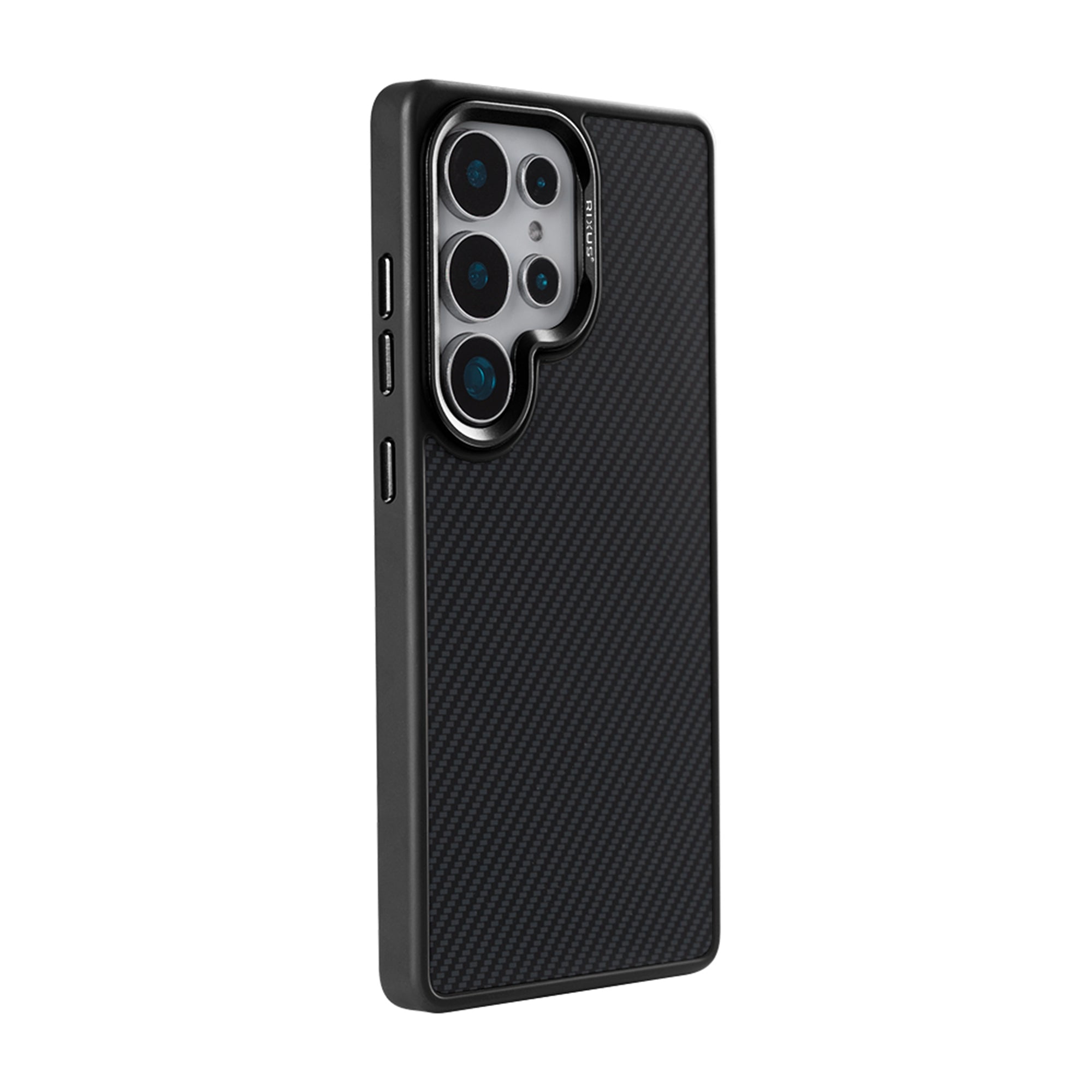 Rixus Mag Carbon mit MagSafe kompatibel für Samsung Galaxy S26 Ultra Black – Bild 4