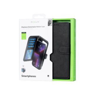 Rixus Duo Magnetic Detachable Wallet für Samsung Galaxy S26 Ultra Black