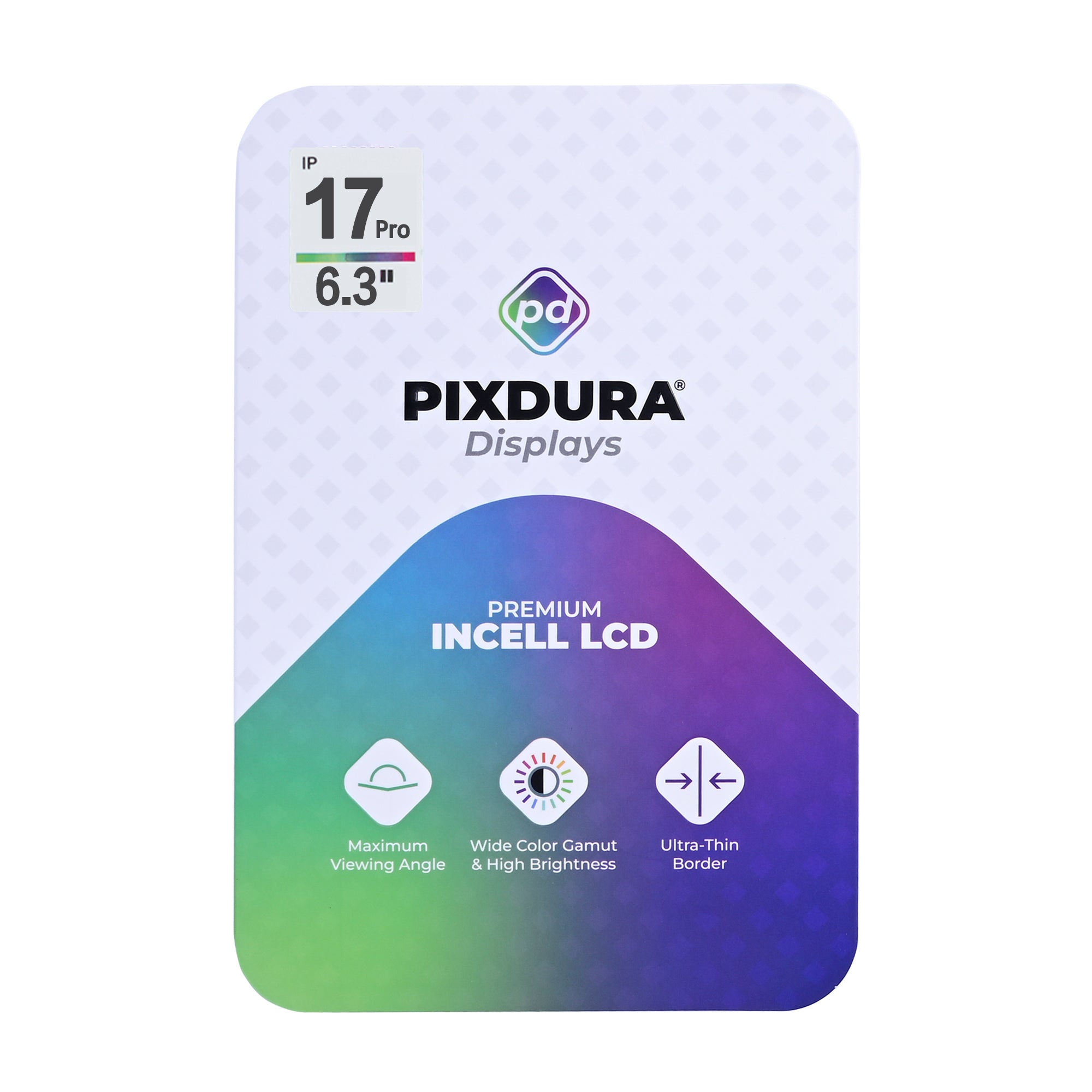 PIXDURA Display für iPhone 17 Pro InCell 120Hz Touchscreen – Bild 6