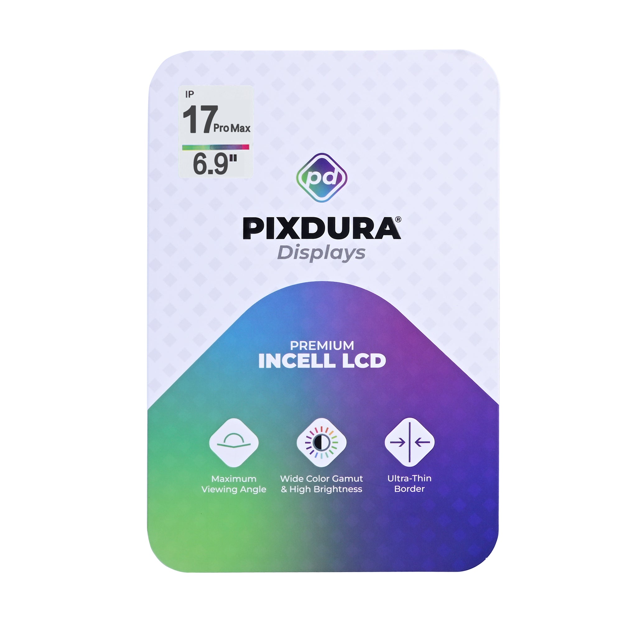 PIXDURA Display für iPhone 17 Pro Max InCell 120Hz Touchscreen – Bild 6