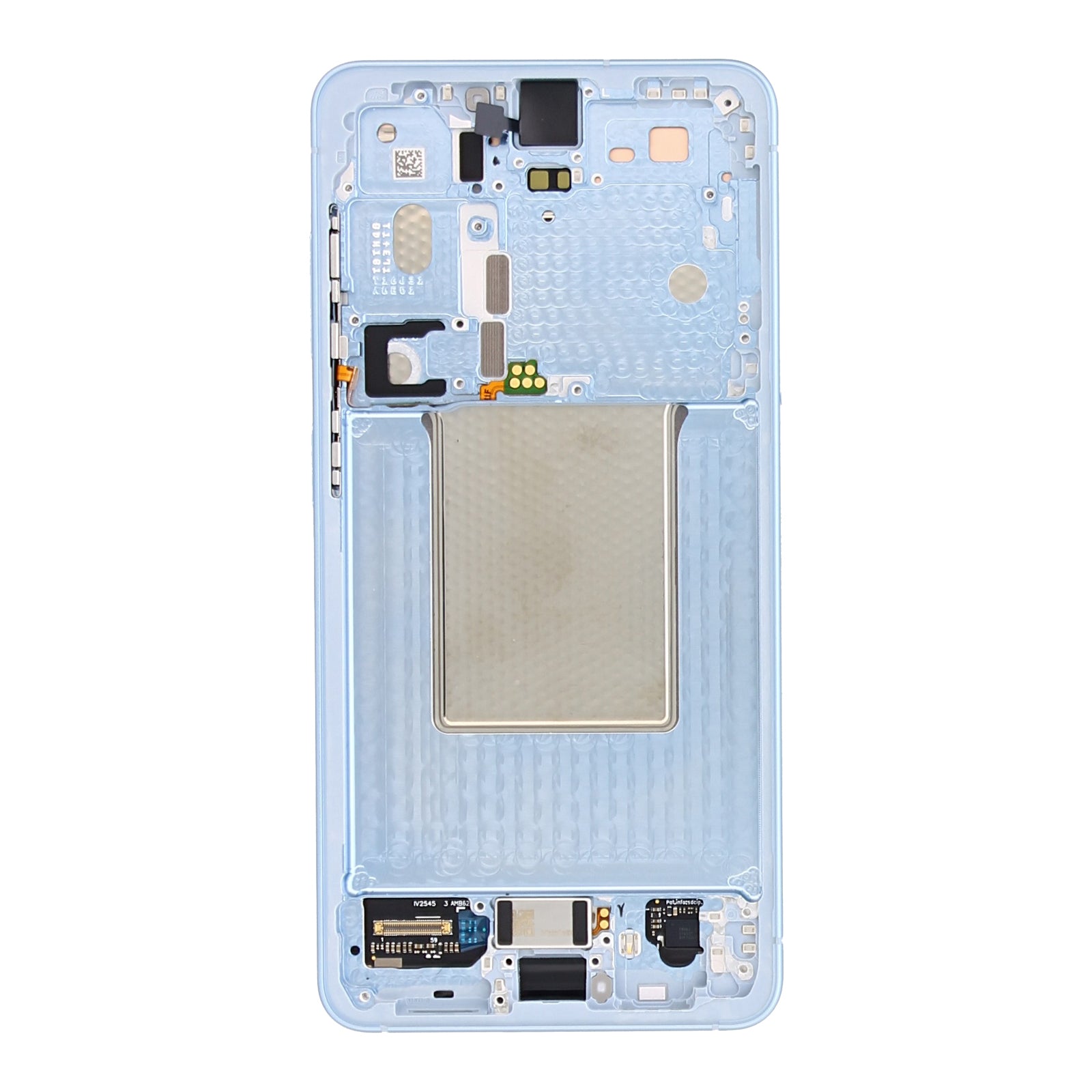 Samsung Galaxy S26 S942B Original vormontiert Display mit Rahmen Sky Blue – Bild 3