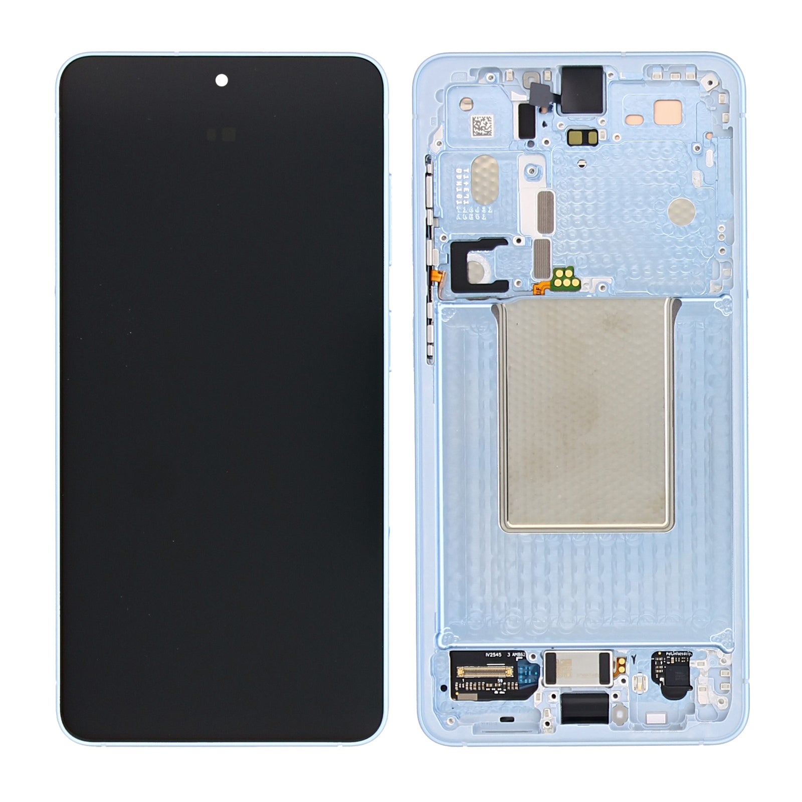 Samsung Galaxy S26 S942B Original vormontiert Display mit Rahmen Sky Blue – Bild 5
