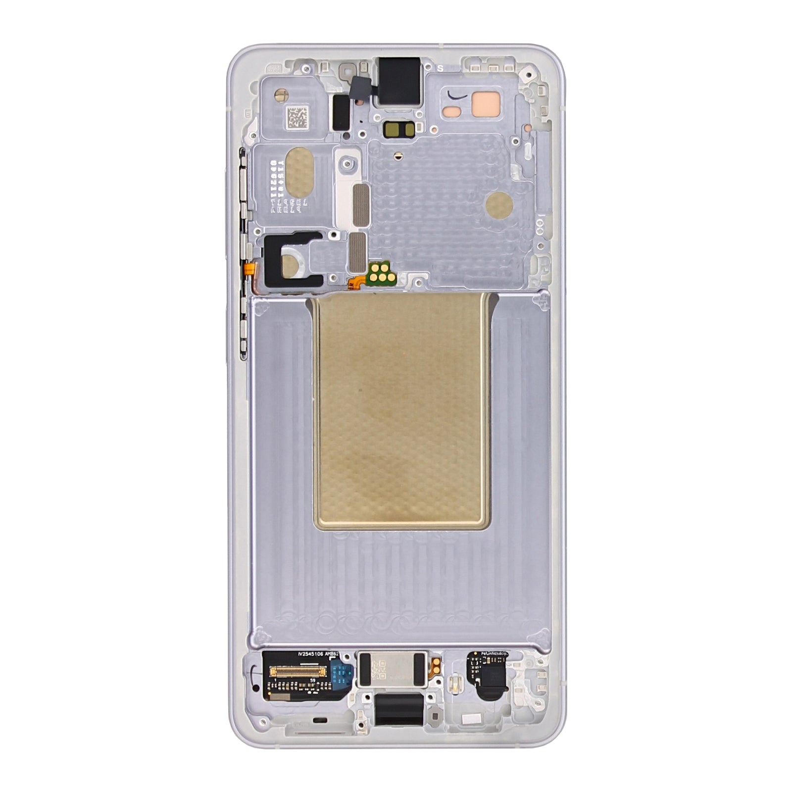 Samsung Galaxy S26 S942B Original vormontiert Display mit Rahmen Silver Shadow – Bild 3