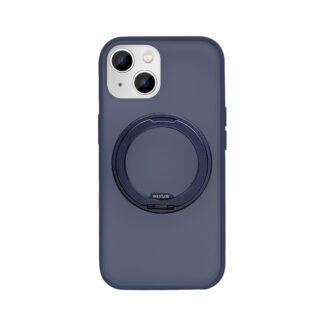 Rixus SnapGrip 360 MagSafe Hülle für iPhone 15 16 17 Modell & Farbe - Modell: iPhone 15 - Farbe: Blau