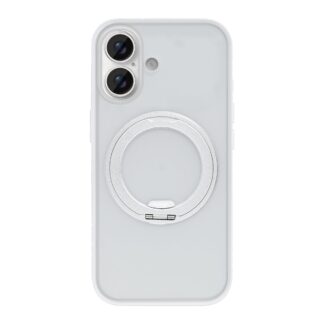 Rixus SnapGrip 360 MagSafe Hülle für iPhone 15 16 17 Modell & Farbe - Modell: iPhone 16 - Farbe: Weiß