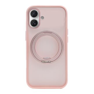 Rixus SnapGrip 360 MagSafe Hülle für iPhone 15 16 17 Modell & Farbe - Modell: iPhone 16 - Farbe: Pink (Rosa)