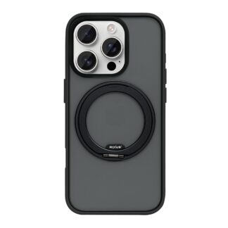 Rixus SnapGrip 360 MagSafe Hülle für iPhone 15 16 17 Modell & Farbe - Modell: iPhone 16 Pro - Farbe: Schwarz