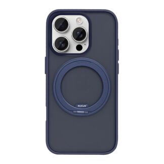Rixus SnapGrip 360 MagSafe Hülle für iPhone 15 16 17 Modell & Farbe - Modell: iPhone 16 Pro - Farbe: Blau