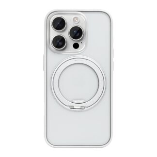 Rixus SnapGrip 360 MagSafe Hülle für iPhone 15 16 17 Modell & Farbe - Modell: iPhone 16 Pro Max - Farbe: Weiß